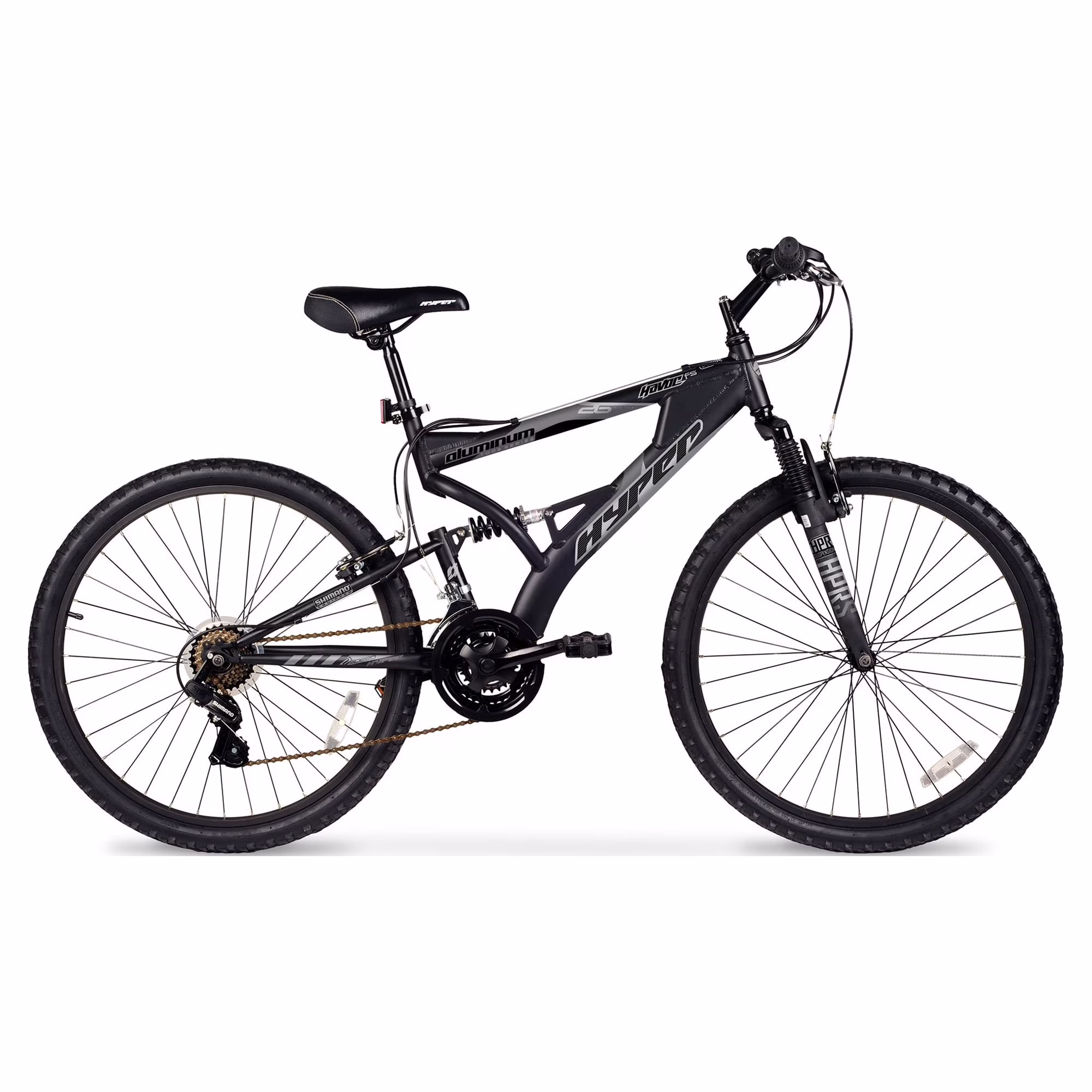 26" Bicycle Havoc Mountain Bike, 26" Wheels, Adults Ages 14+ Years, Black(Black)