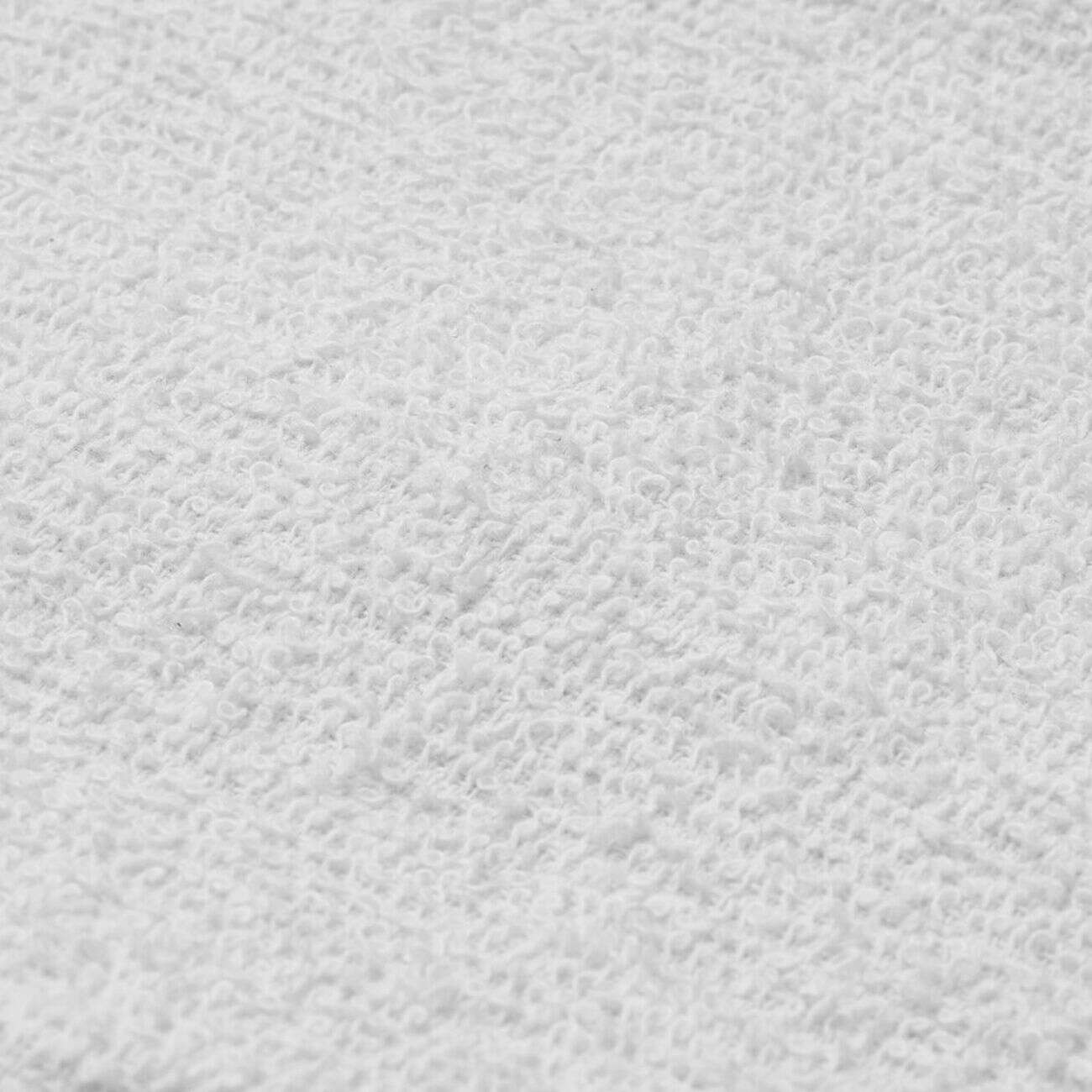 Serviette de toilette 50x90cm coton blanc craie