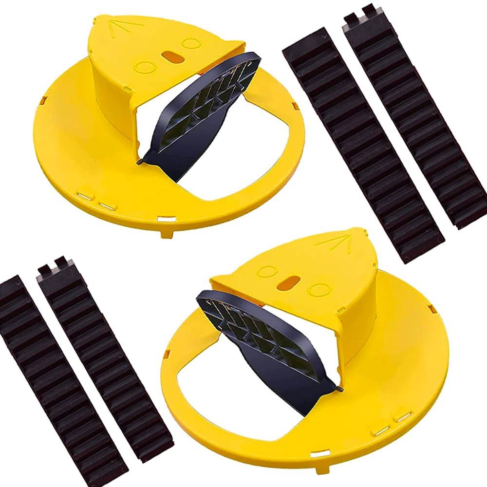 Mouse Trap - Safe & Sanitary Kill or No Kill - Humane Mouse Trap for House Indoor Outdoor Chipmunk Trap - Automatic Reset Flip - Multi Catch Mice