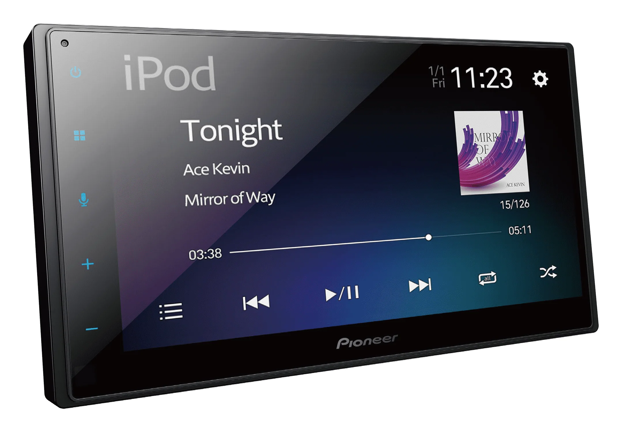 DMH 160BT Car Play/Android Auto Digital Media Receiver with 6 8" Touchscreen and Bluetooth,Double Din, Backup Camera Ready