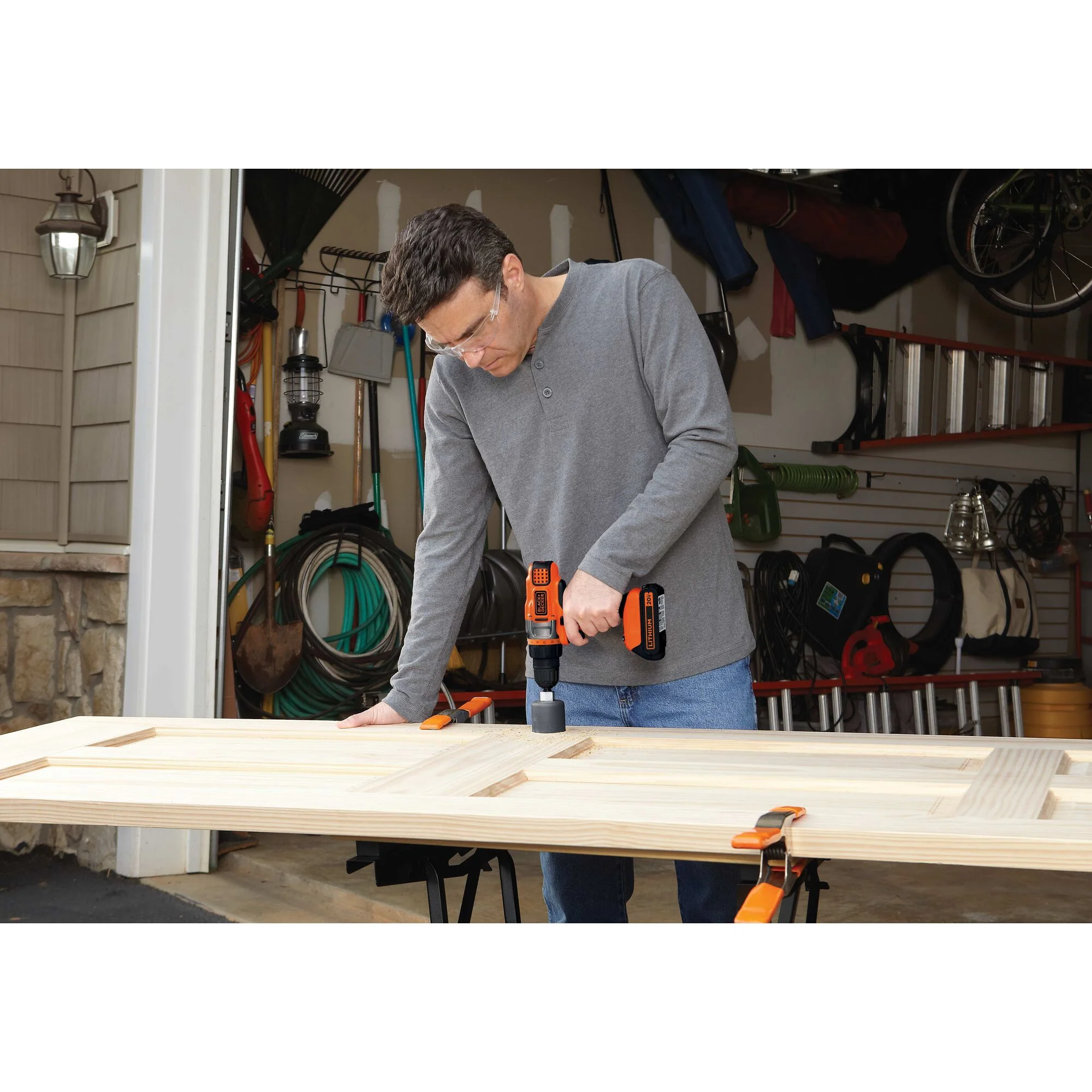 20V Cordless Drill/Driver, Lithium Ion Battery and Charger Included - Image 7