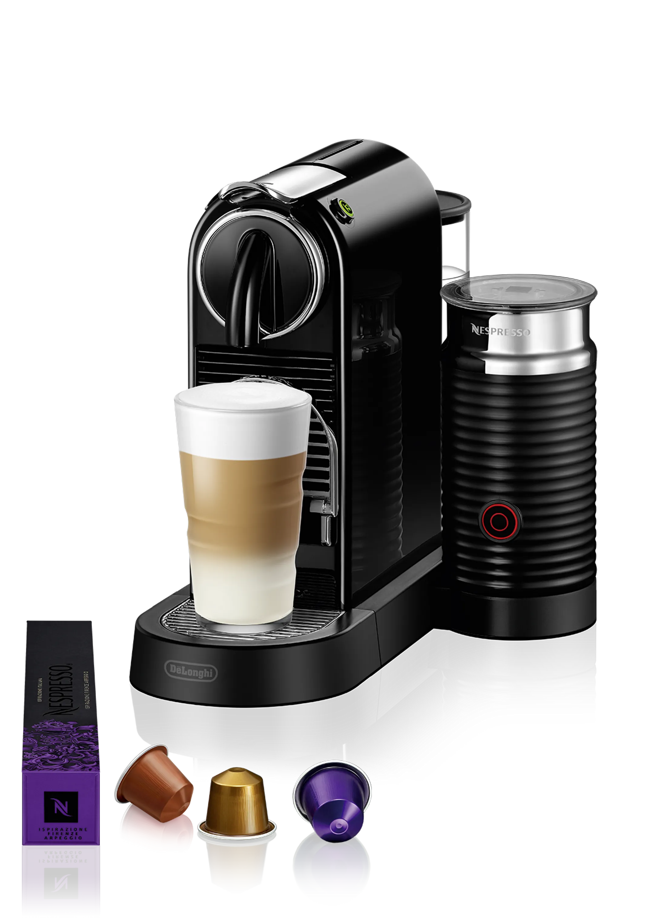 De'Longhi Nespresso Koffiemachine Citiz & Milk Black