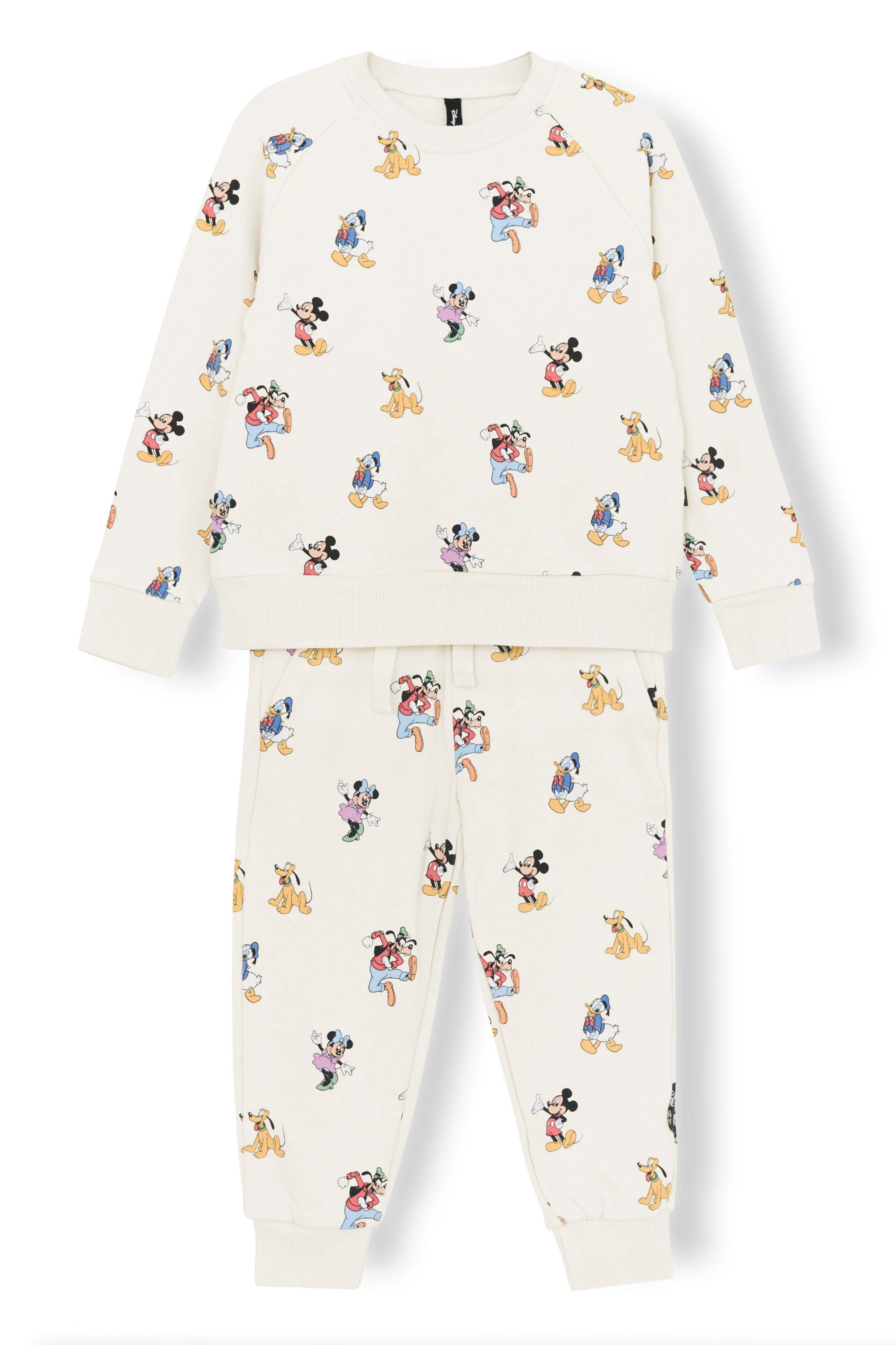 Long Sleeve Jogger Set in Mickey Mouse and Friends
