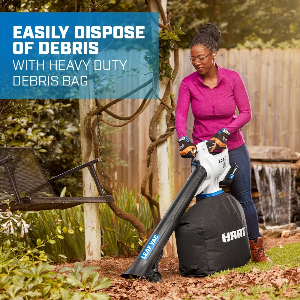40V Cordless Leaf Vacuum Kit, (1) 4.0Ah Lithium-Ion Battery(Battery Included) - Image 6