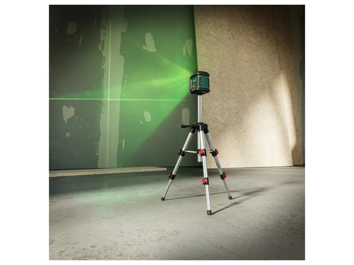 PARKSIDE Niveau laser en croix PKLLA 4 A, 4 V