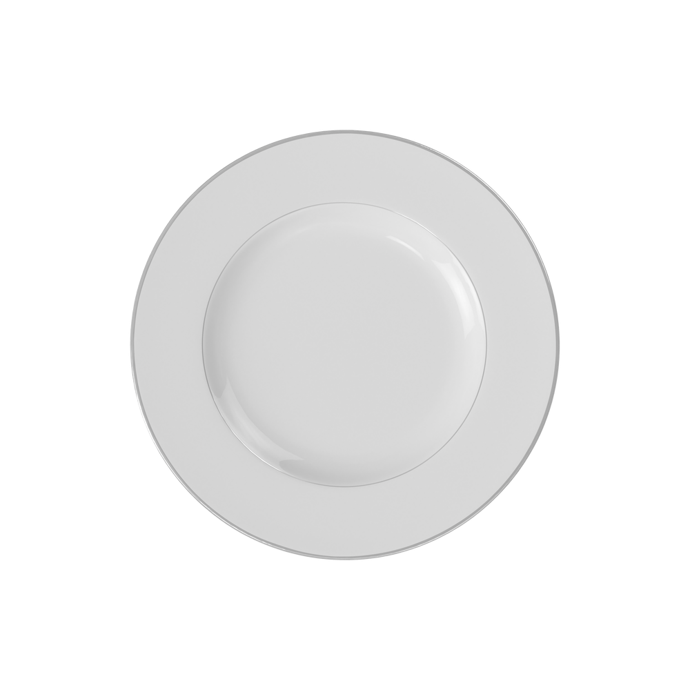 Anmut Dinner plate - White, 11'', Premium Bone Porcelain