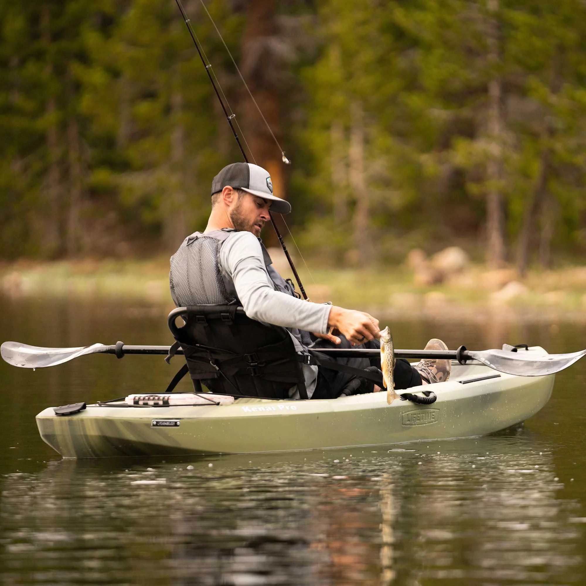 Kenai Pro Angler 100 Kayak Moss Fusion 91149 - Image 9