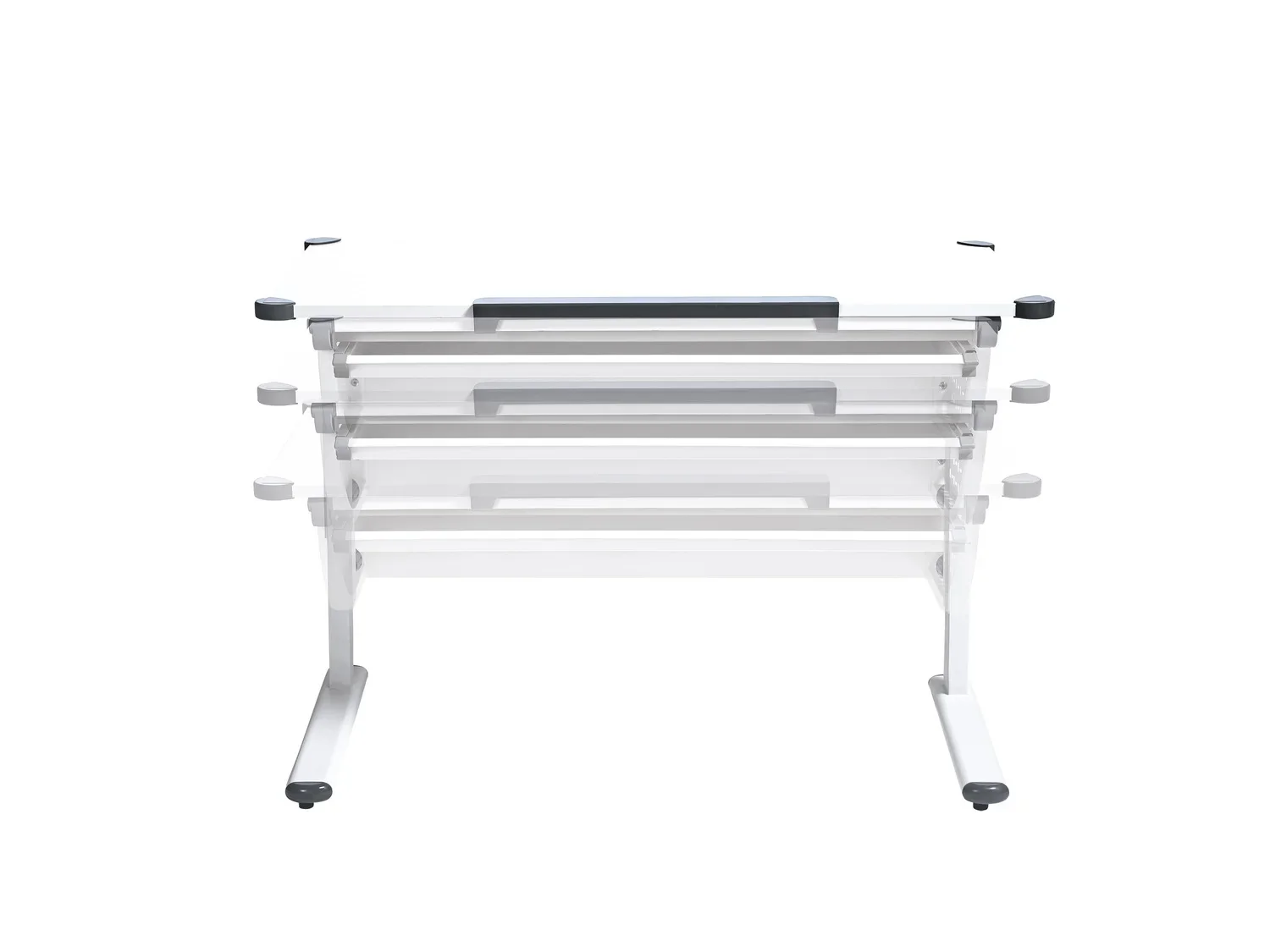 LIVARNO home Bureau pour enfant, 110 x 53,5-83 x 59,5 cm