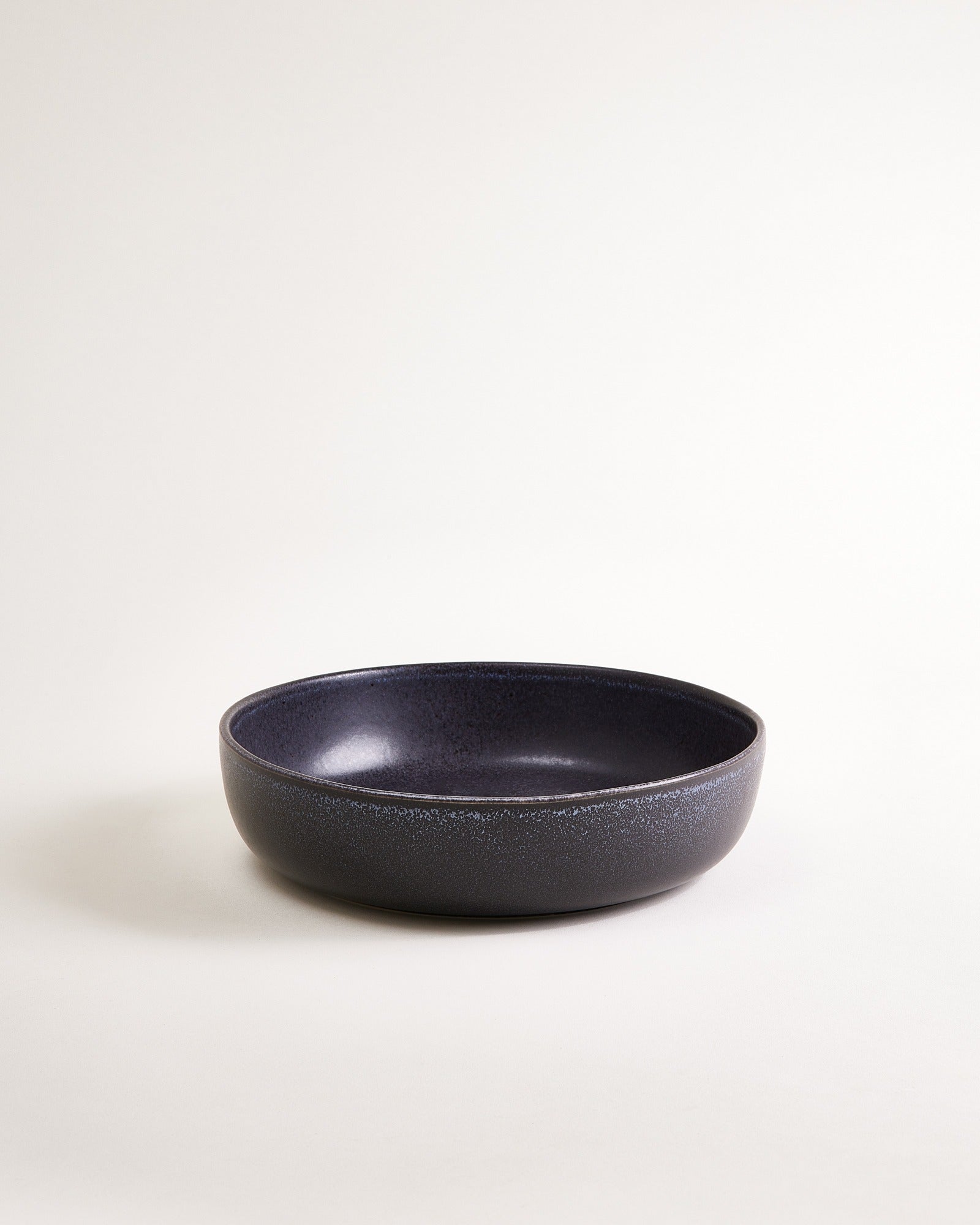 TURMALINA - SMALL SERVING BOWL MODERN BLACK