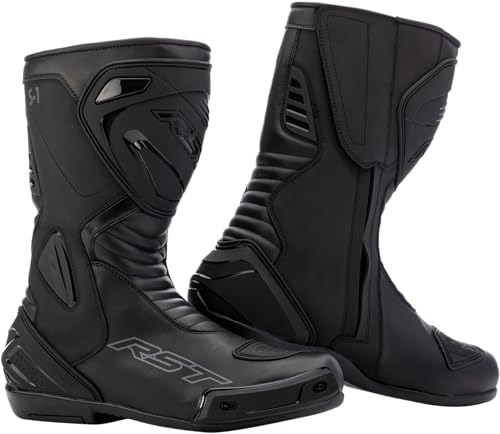 RST S1 CE Waterproof Motorcycle Boots – Reinforced Construction, Waterproof/Protective Design – CE Rated Safety – Road/Adventure Use