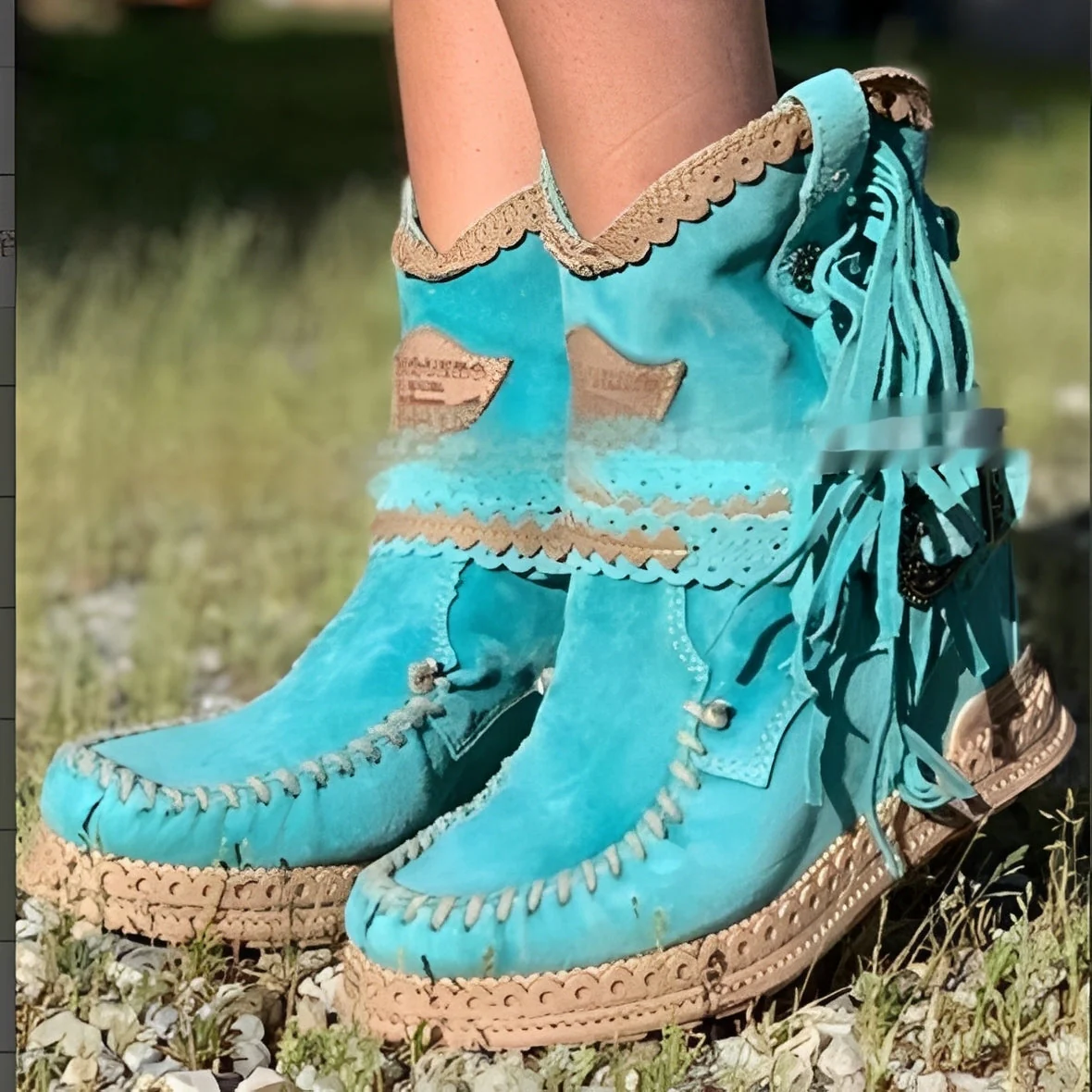 Brianna - Bottines Bohèmes Élégantes