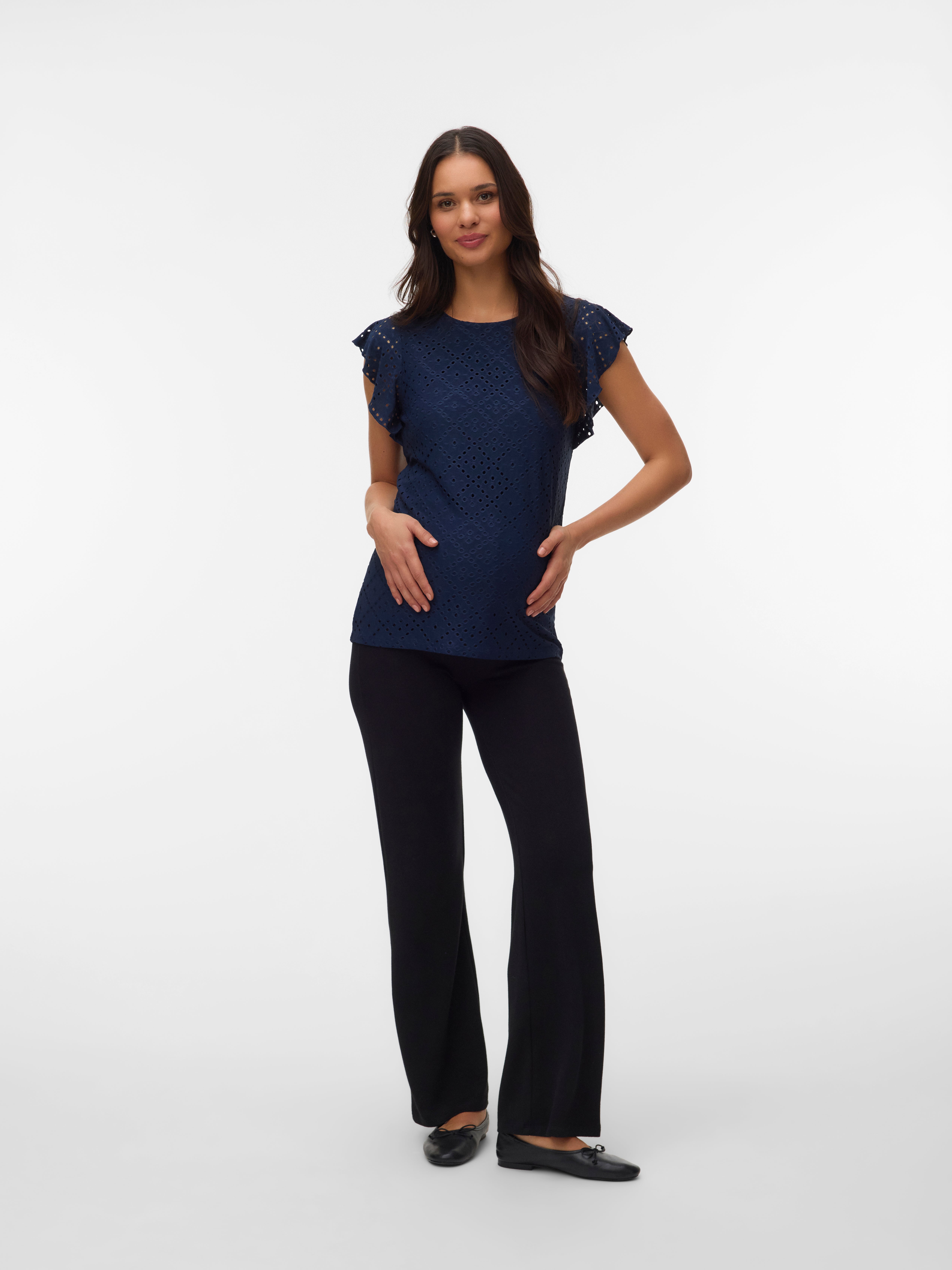 VERO MODA® Loose Fit Round Neck Top