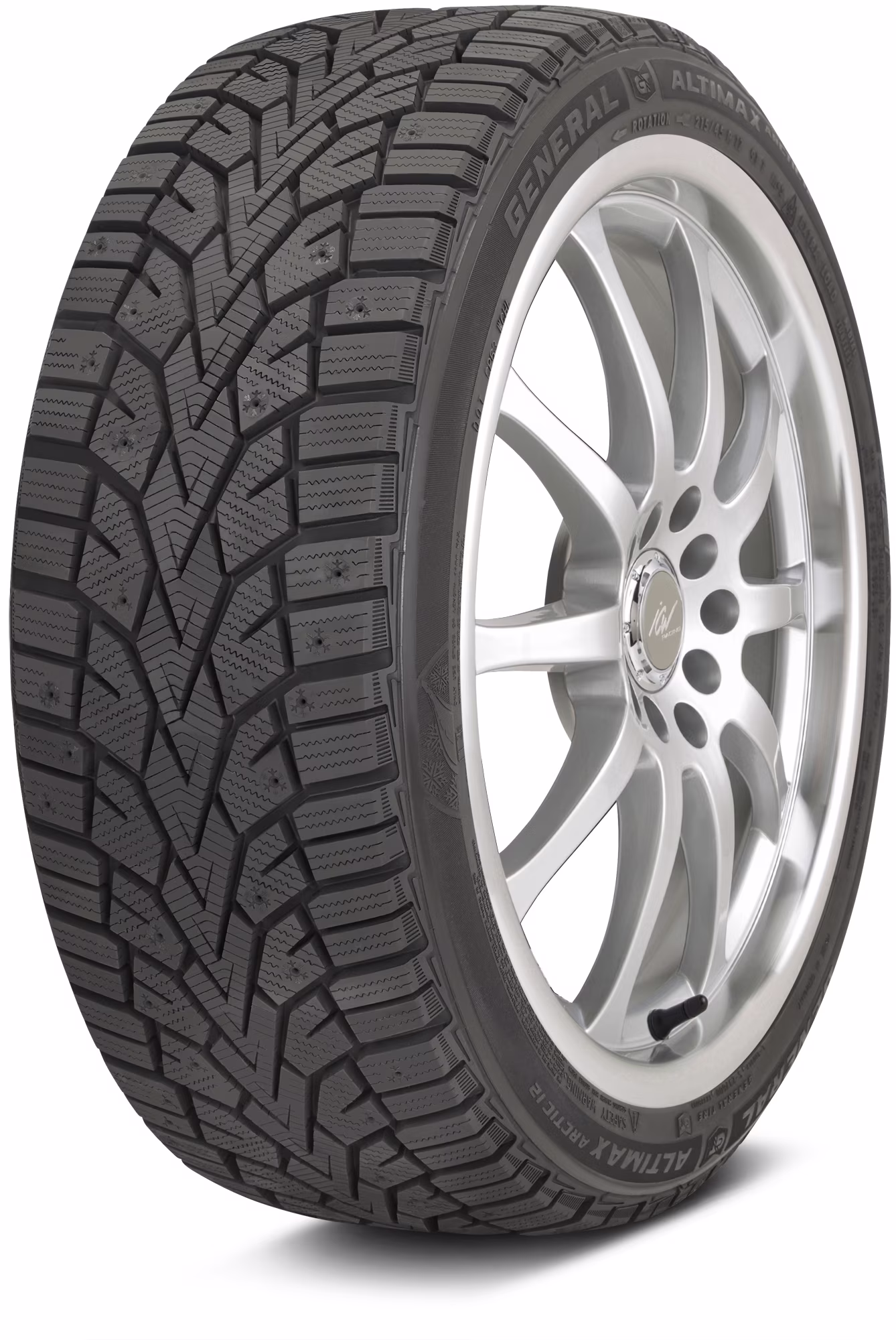 Set of 4 General Altimax Arctic 12 215/55R17XL 98T Tires 2155517 215 55 17