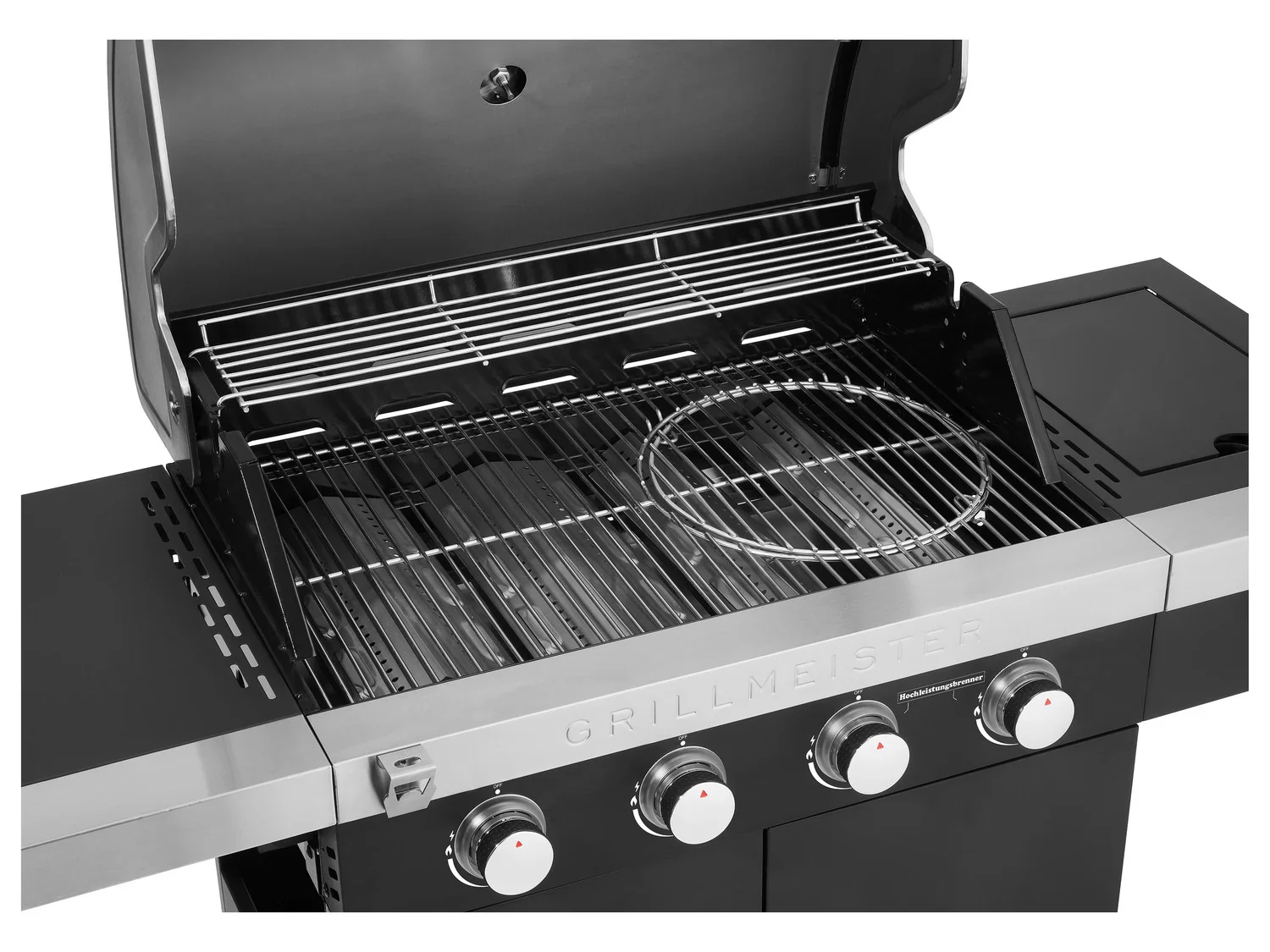 GRILLMEISTER Barbecue  gaz Memphis, 4 brleurs, 70 x 42 cm, 19,7 kW