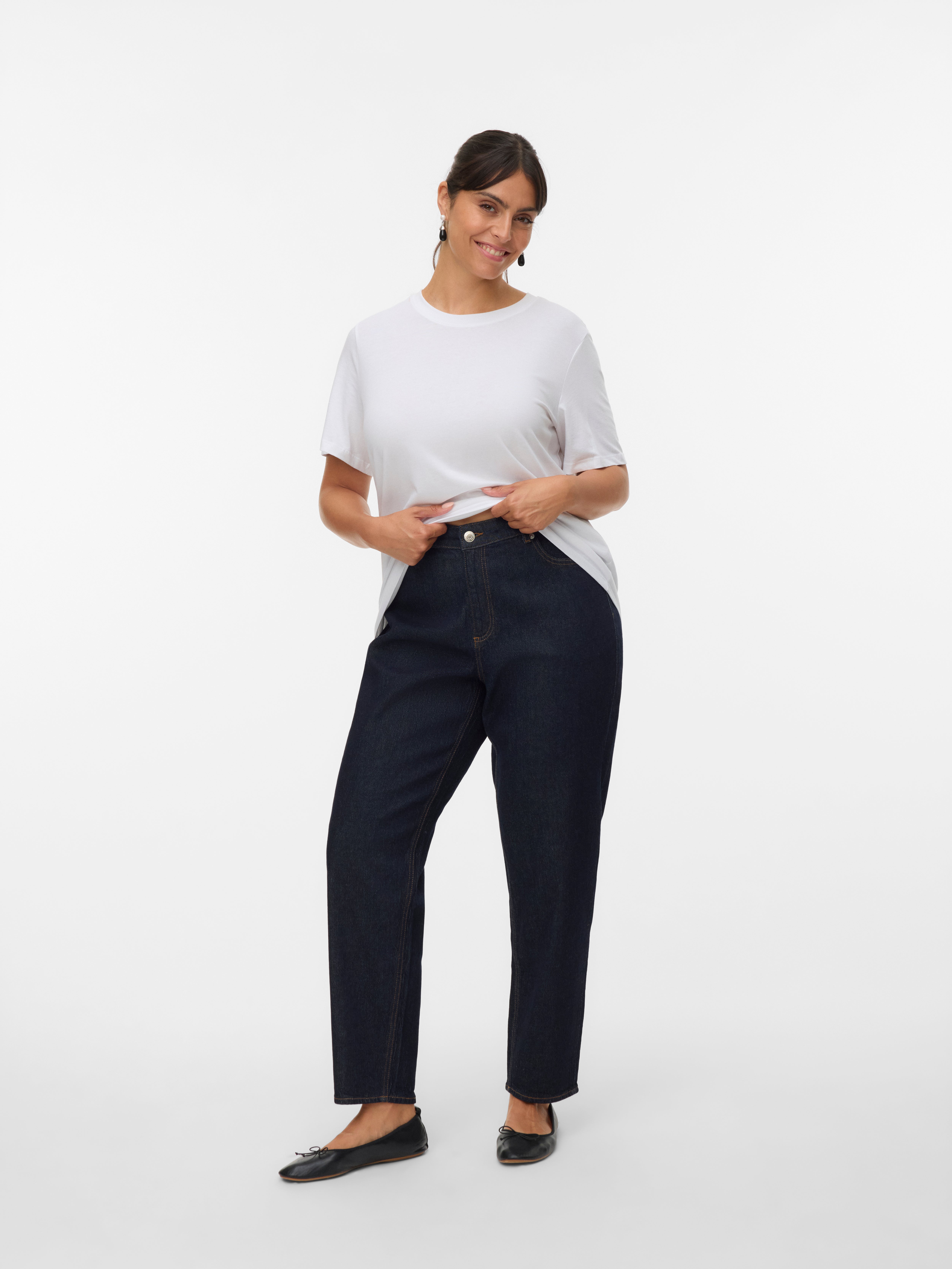 VERO MODA® VMCTESSA High rise Mom Fit Jeans