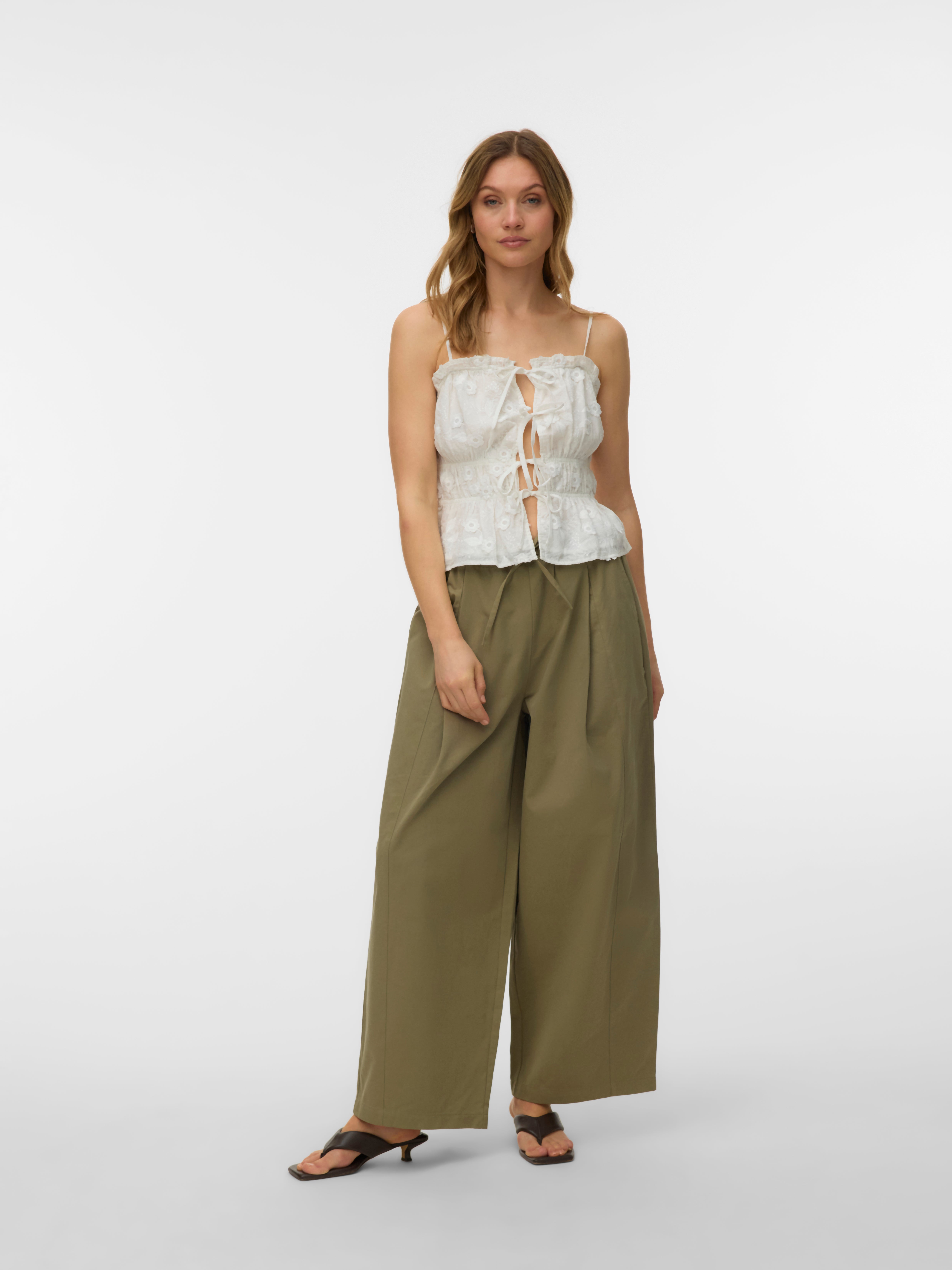 VERO MODA® VMLENA Mid waist Trousers