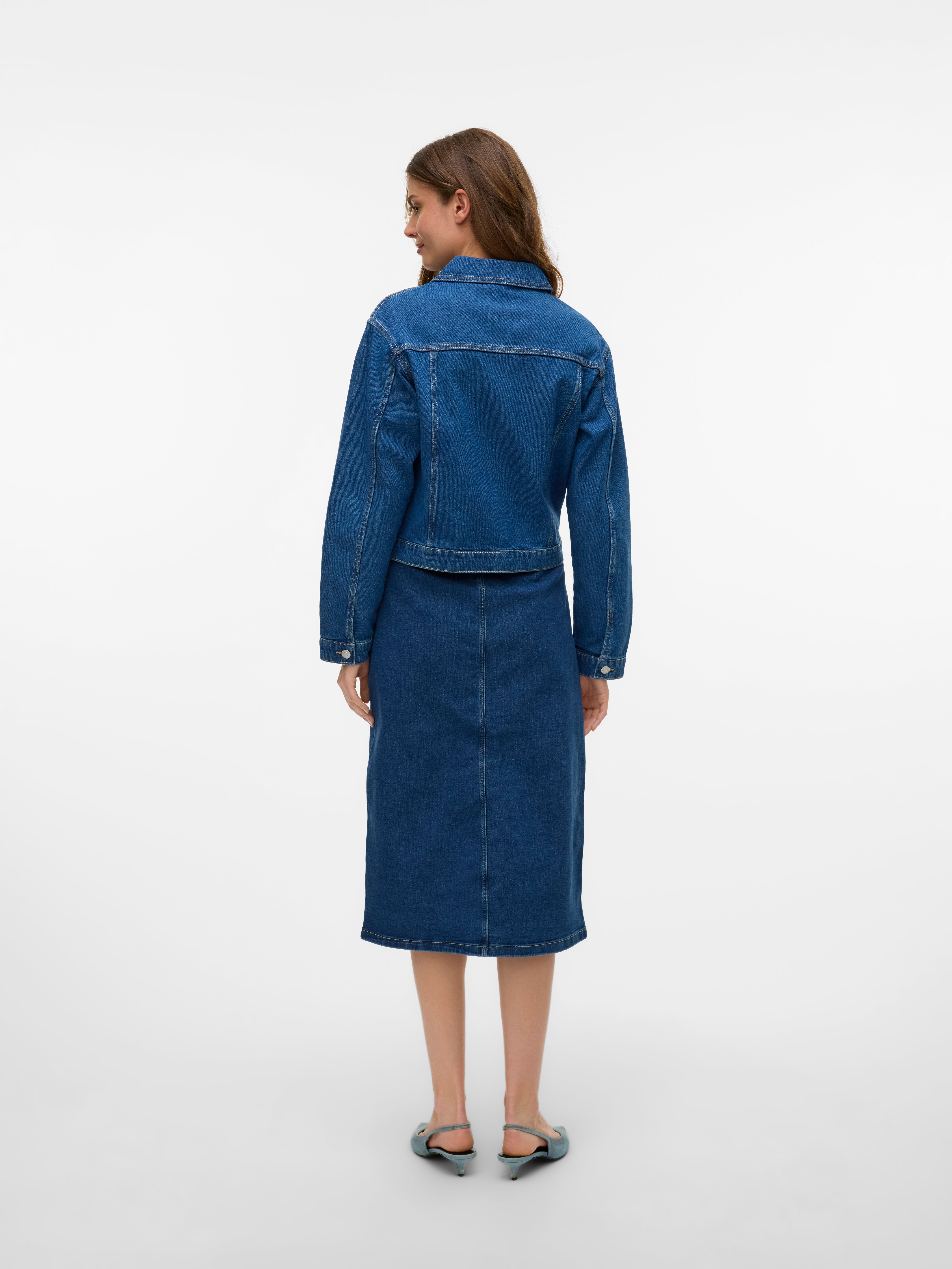 VERO MODA® VMNATTY Mid waist Midi skirt