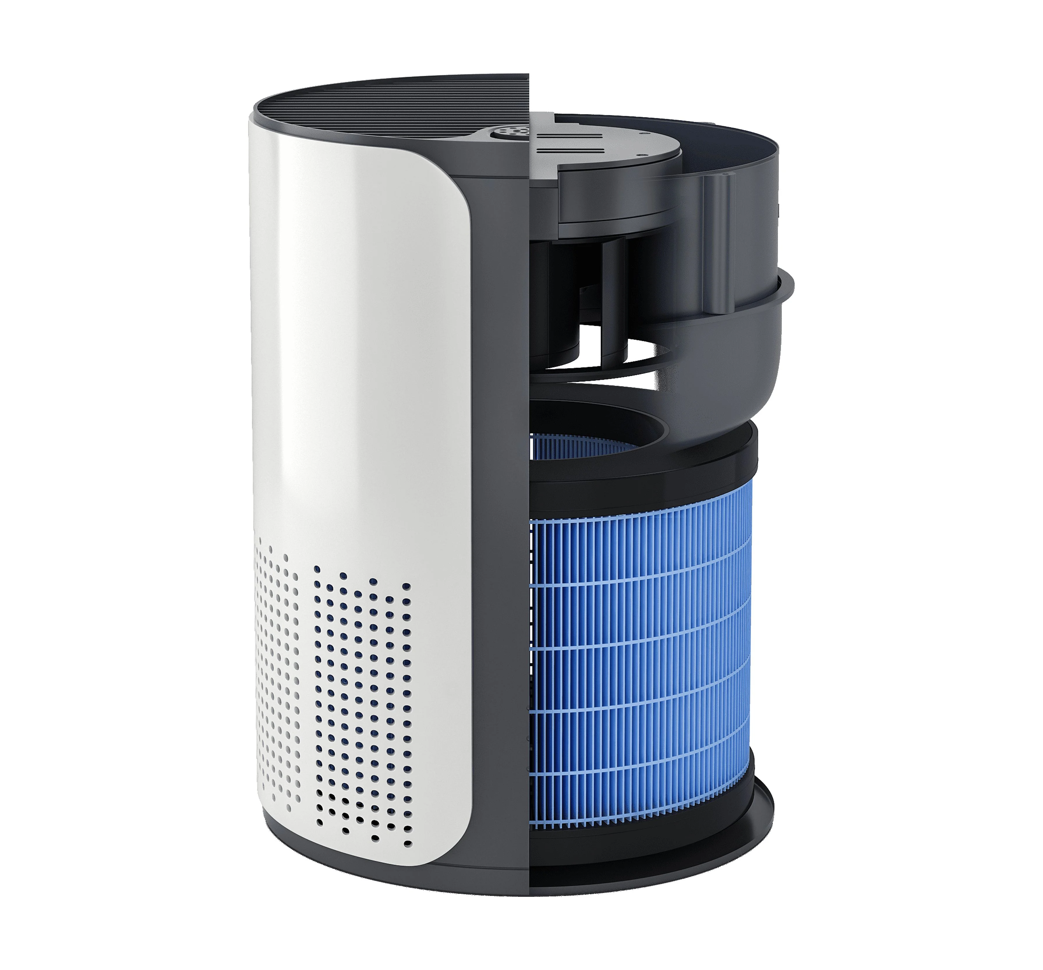 Home Air Purifier with Multiple Speeds Timer True HEPA Filter, Wildfire Smoke, Allergens, Odors 925 SQFT Coverage(No App) - Image 6
