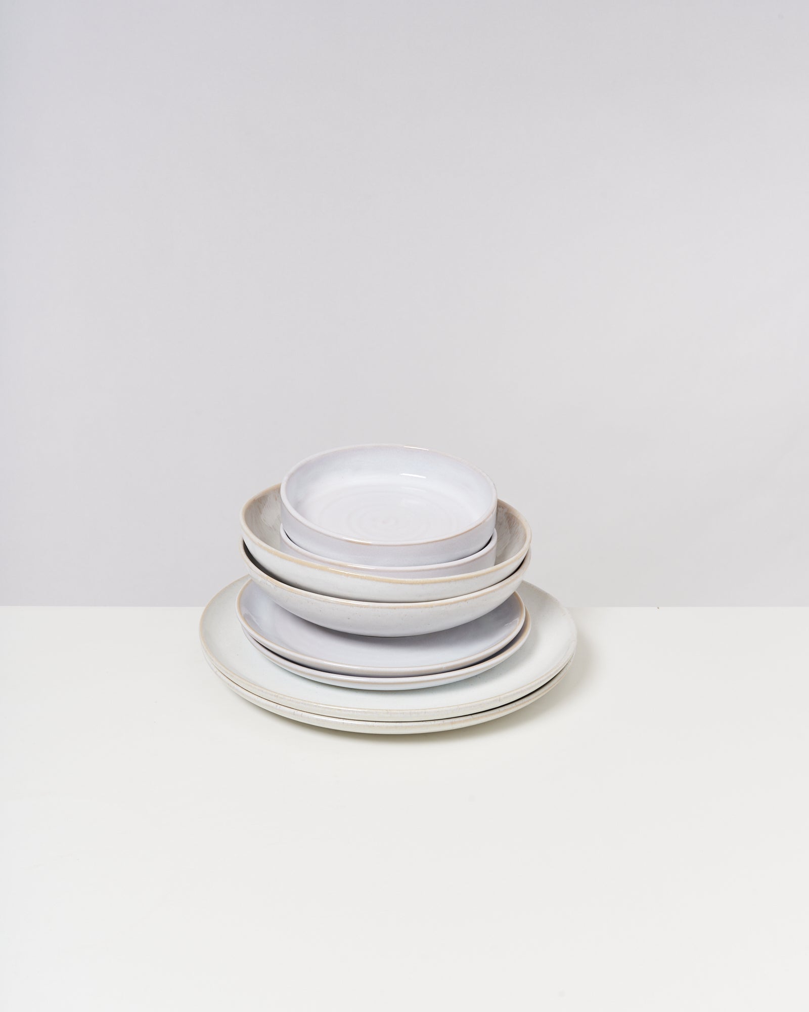 TABLEWARE SET CLASSIC ALL WHITE WHITE 8 PIECES