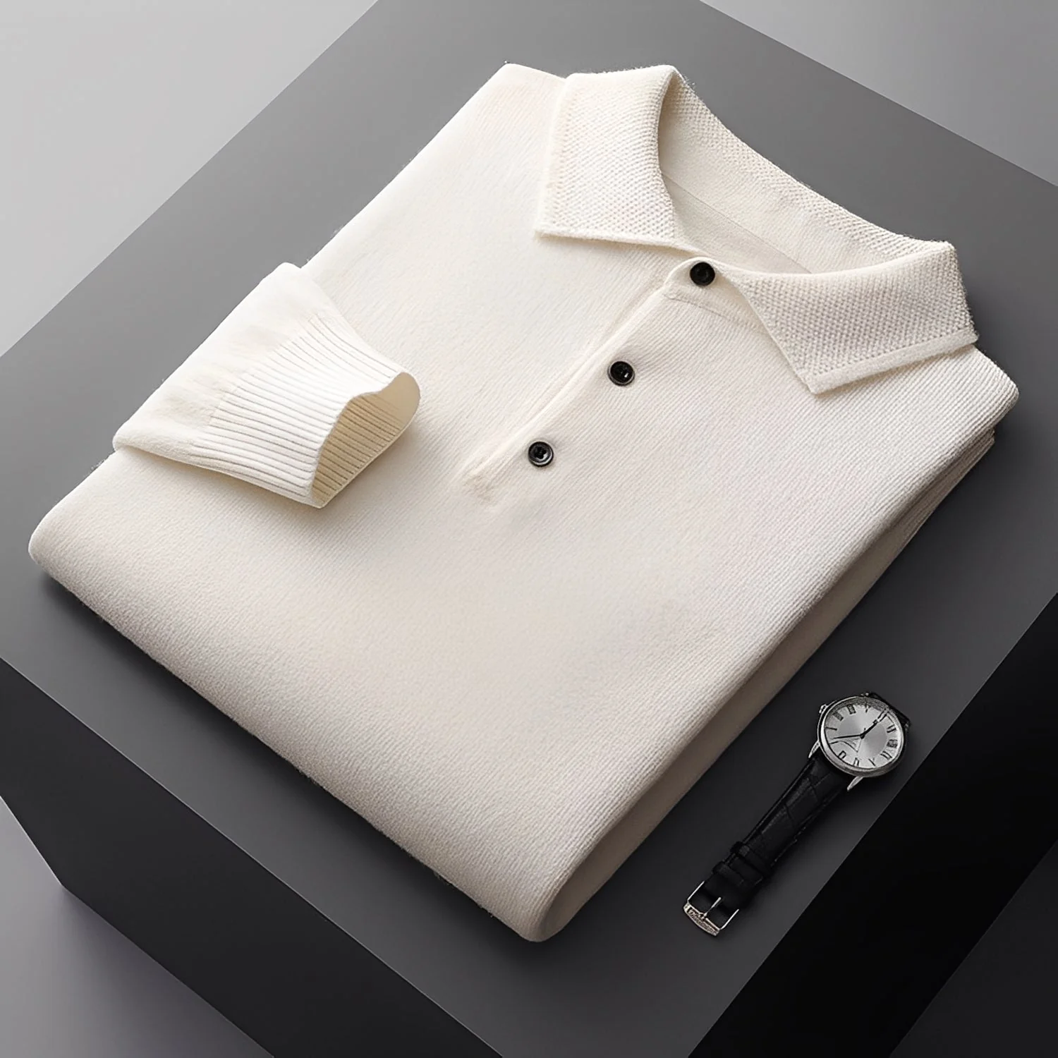 Romilly – Pull polo chic pour hommes