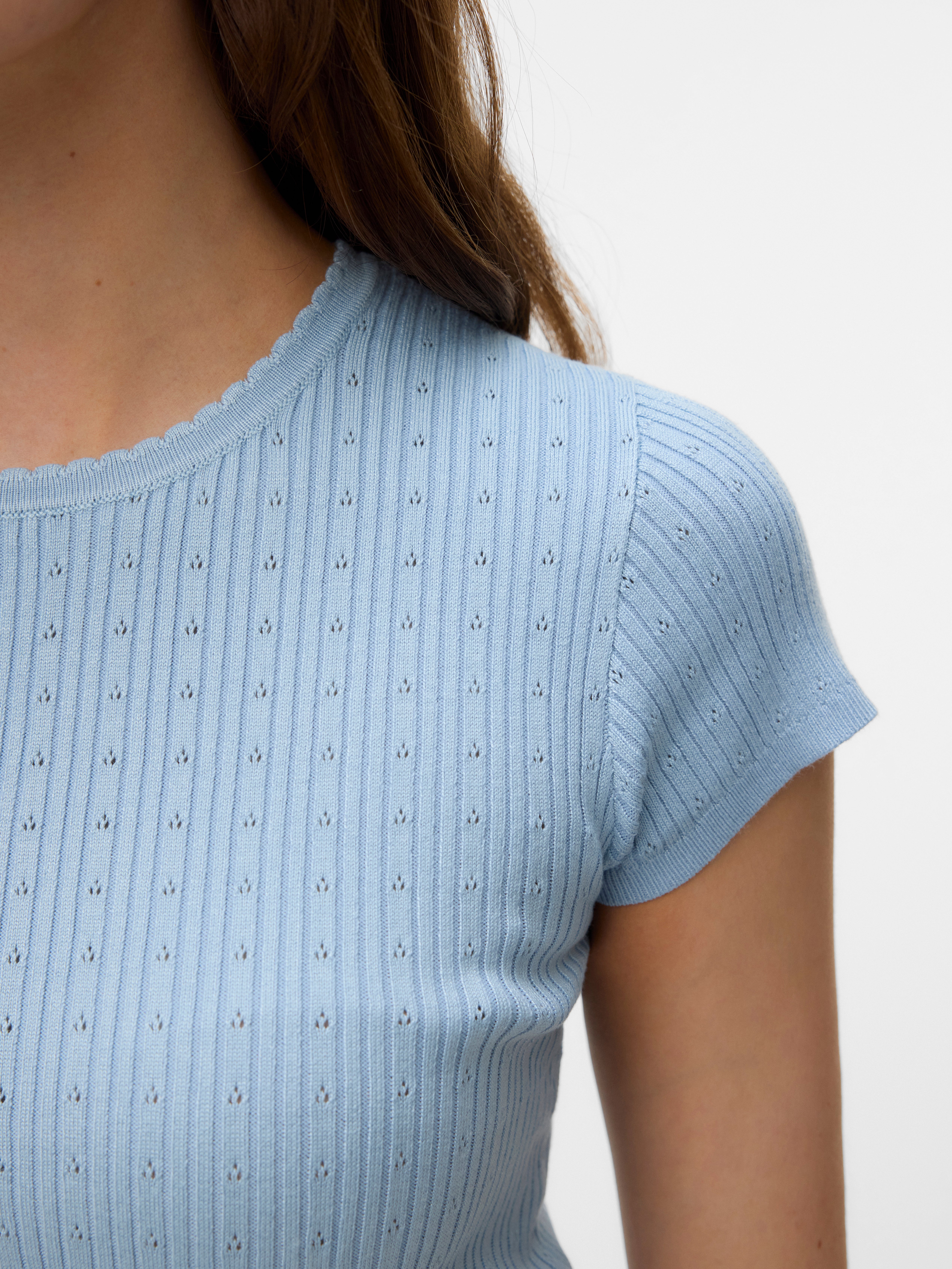 VERO MODA® VMSILJE Knitted T-shirt