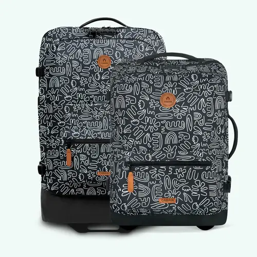 Set de 2 valises Amiens