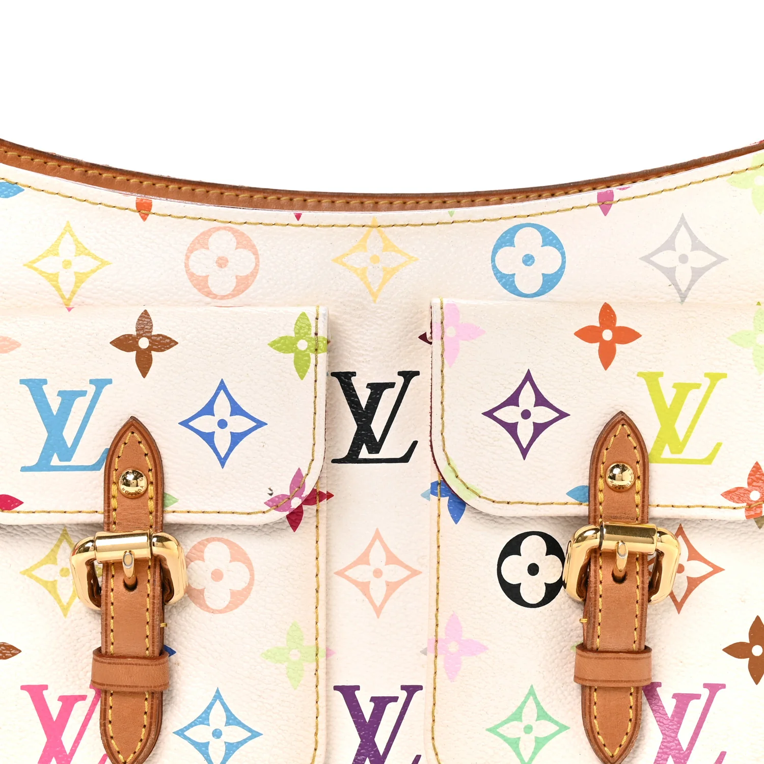 Monogram Multicolor Lodge PM White