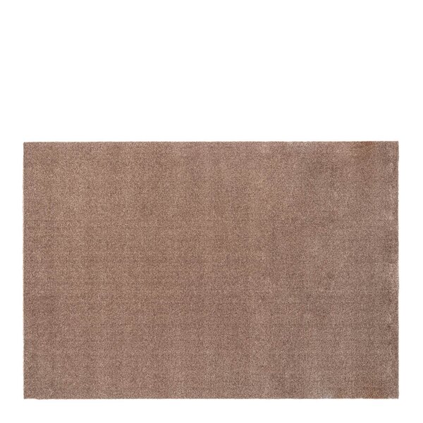 Unicolor gulvmatte 130x90 cm sand/beige