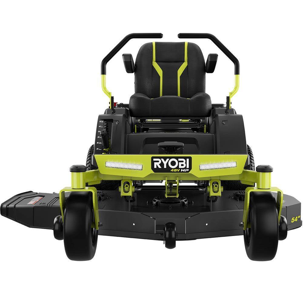 Ryobi 48V Brushless 54 in. 115 Ah Battery Electric Riding Zero Turn Mower