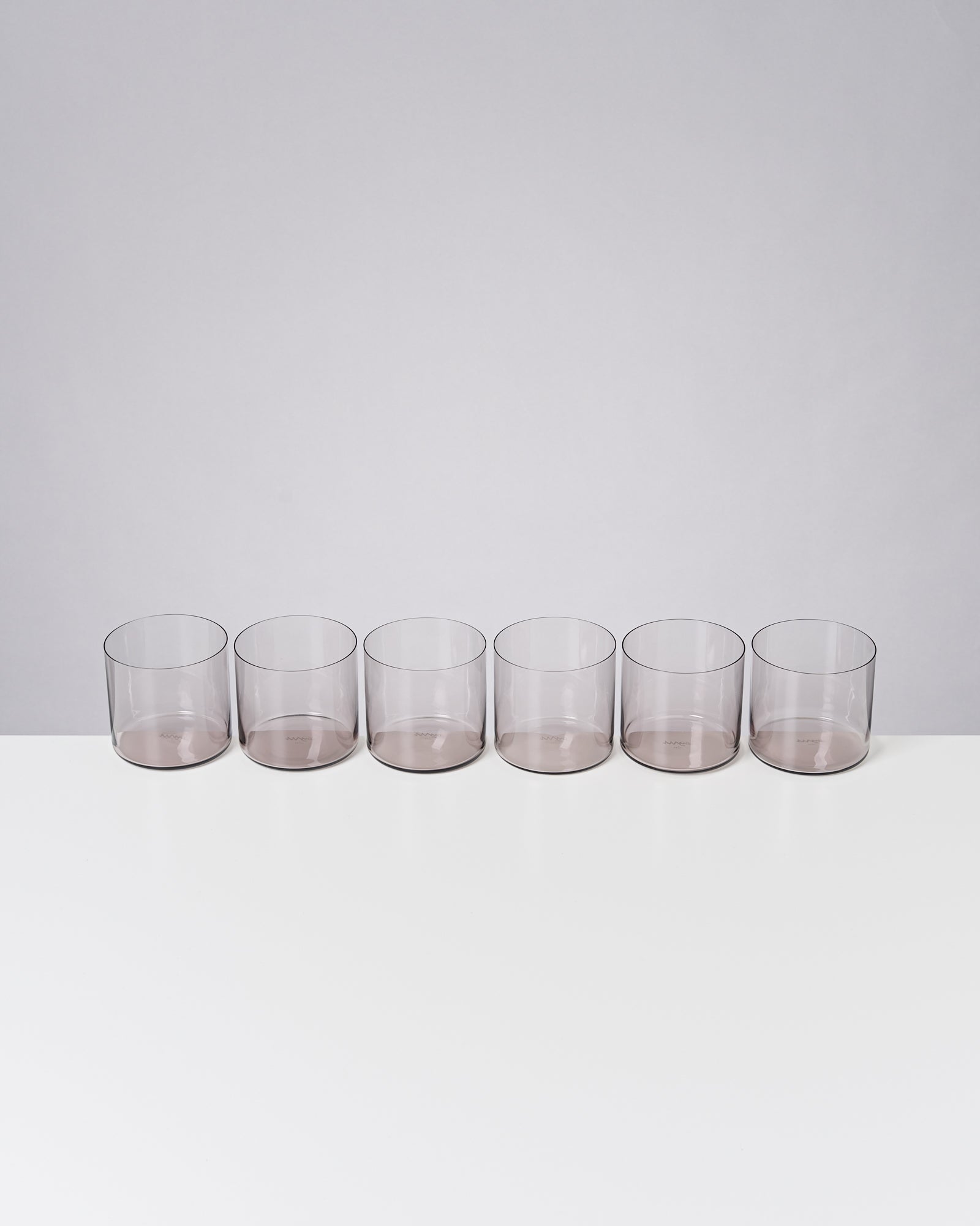 JOIA - SMALL GLASS GRAY SET OF 6