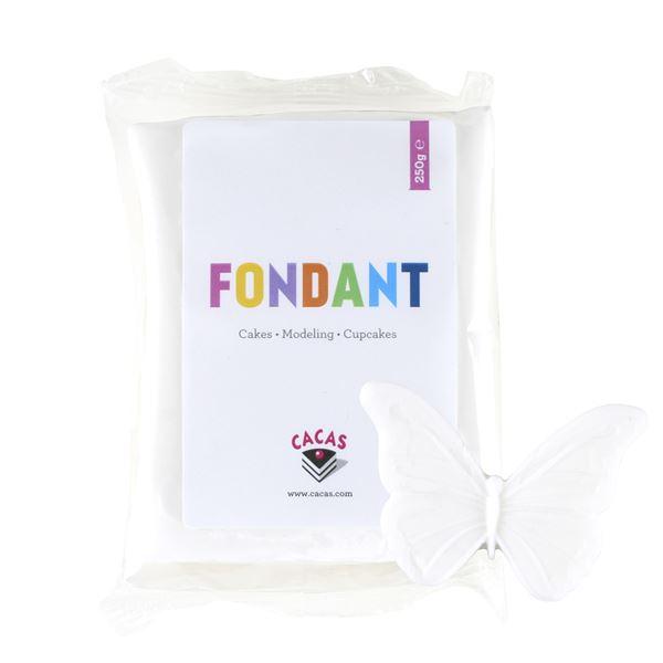 Fondant 250g hvit