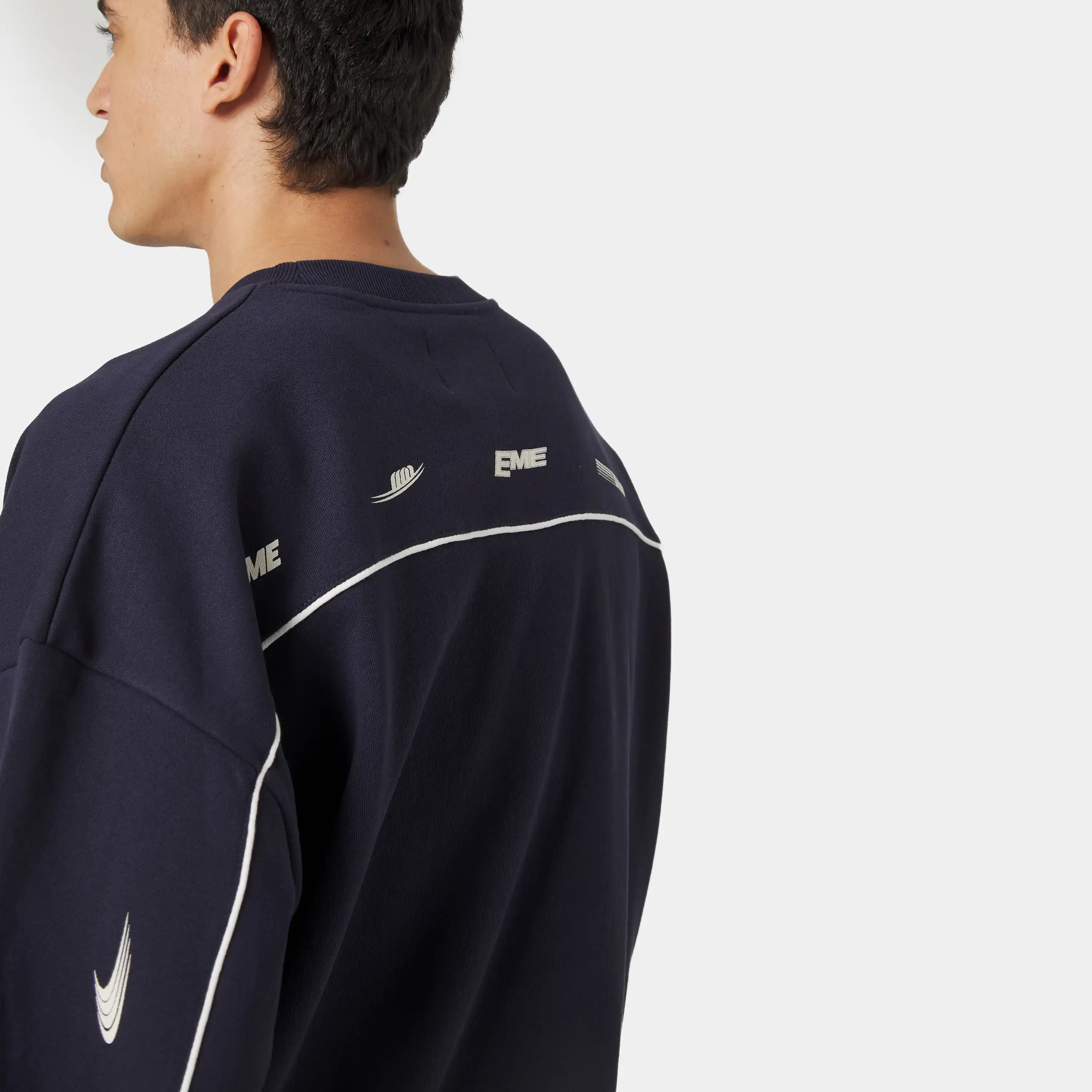 Zenit Navy Oversized Crewneck