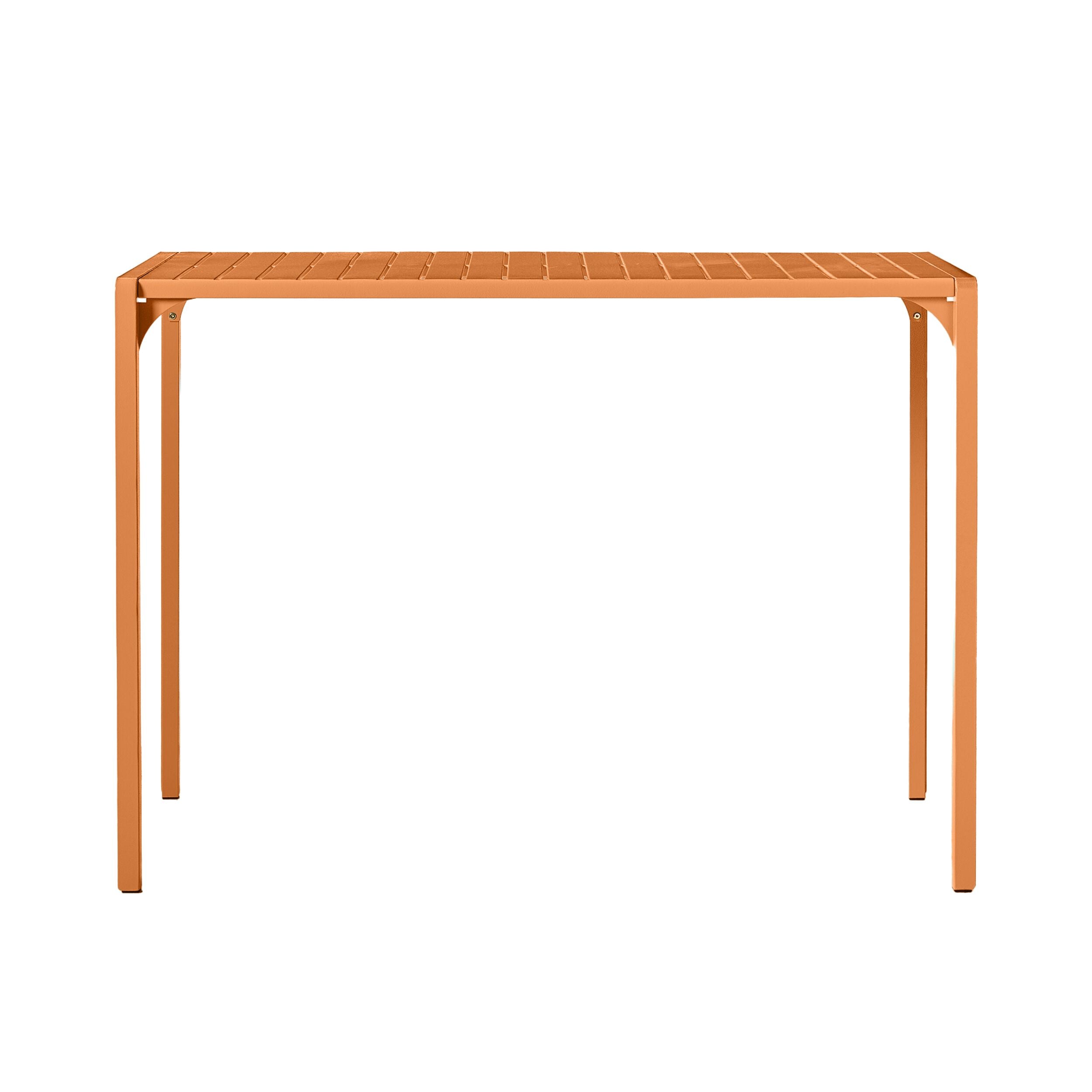 Kace Outdoor Bar Table 140cm Tangelo Orange