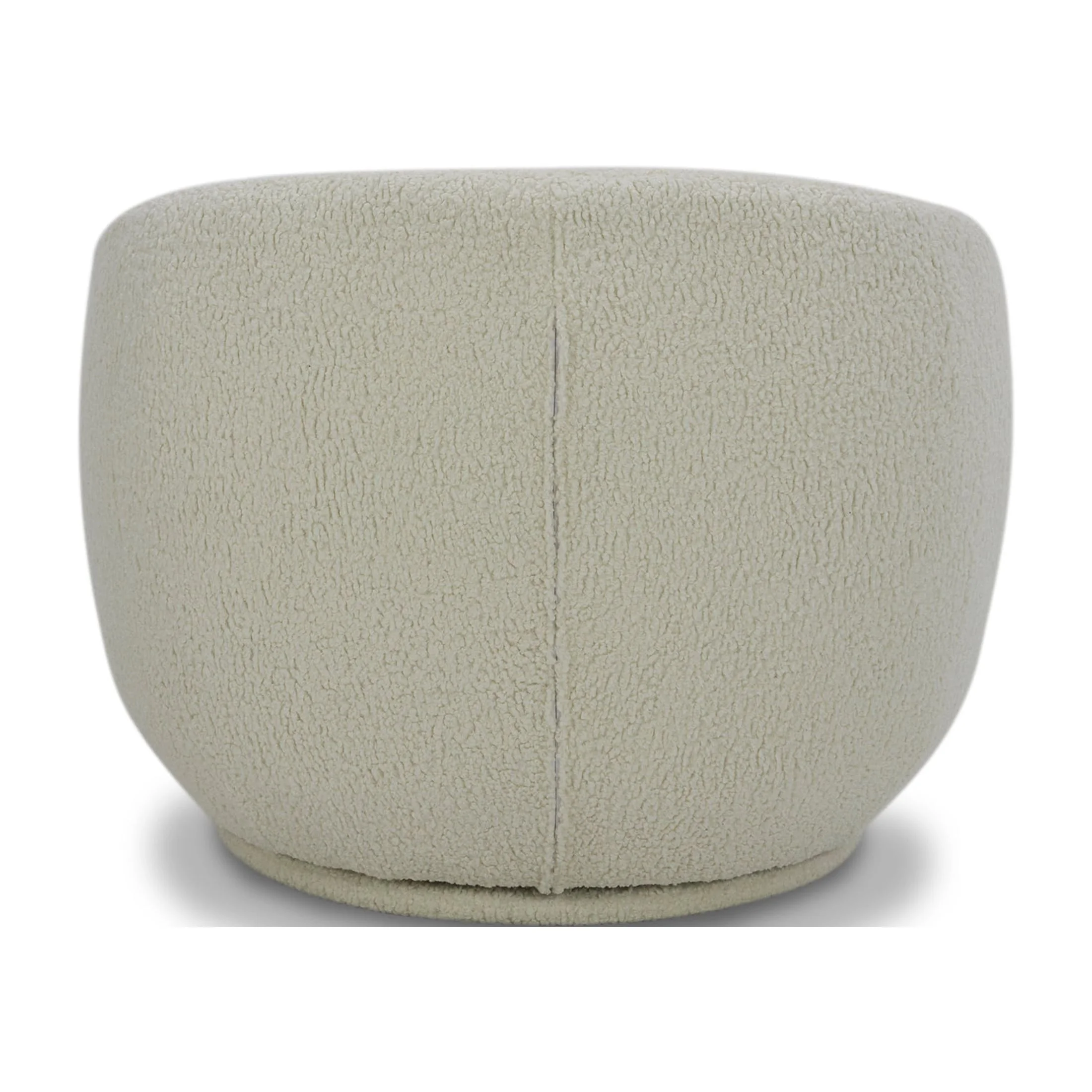 Better Homes & Gardens Mira Swivel Accent Chair, Cream Shearling