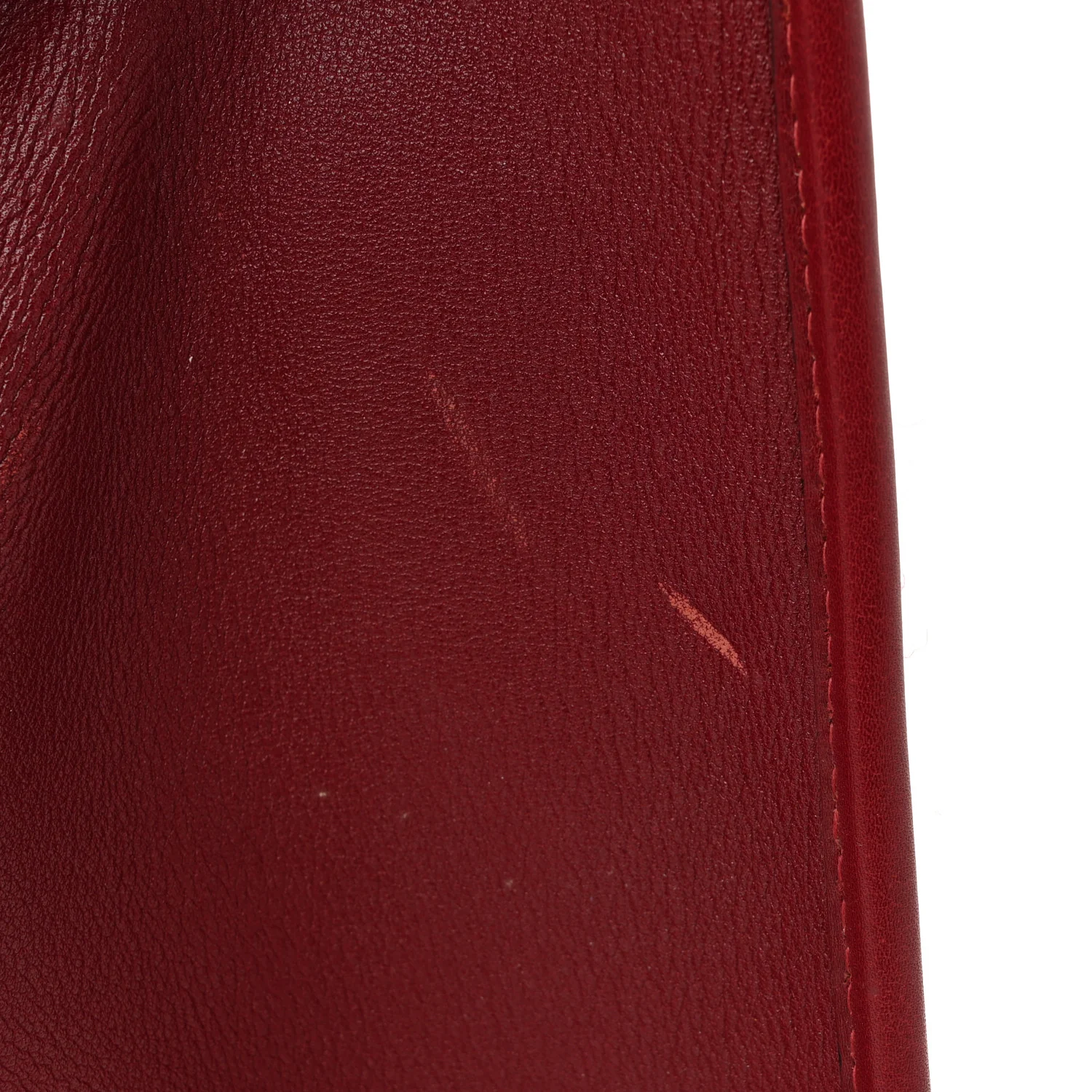 Felt Barenia Feu2Dou Travel Bag Rouge Vif Rouge H