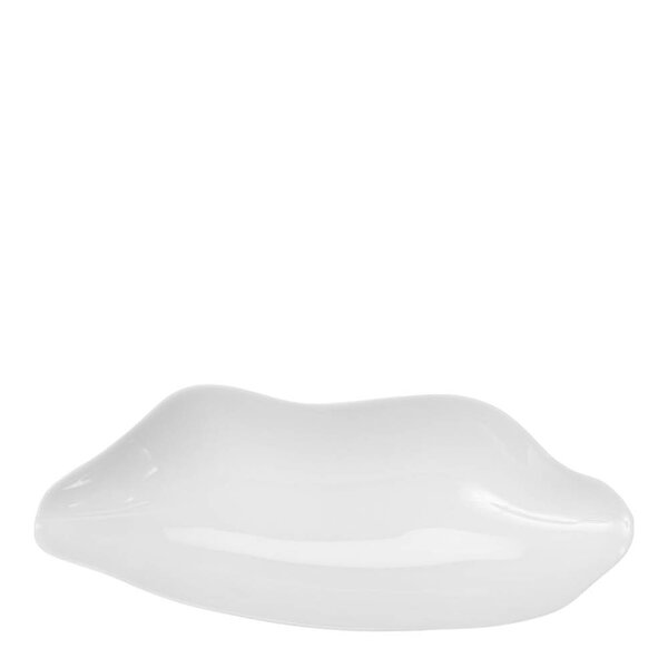 Perfect Imperfection tallerken 18 cm hvit sopp