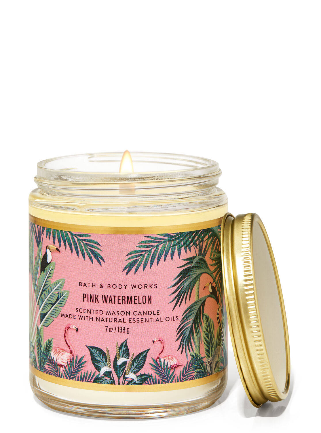 Bath & Body Works Bath | Pink Watermelon Candle | Color: Green/Pink | Size: Os | Pm-91859024's Closet