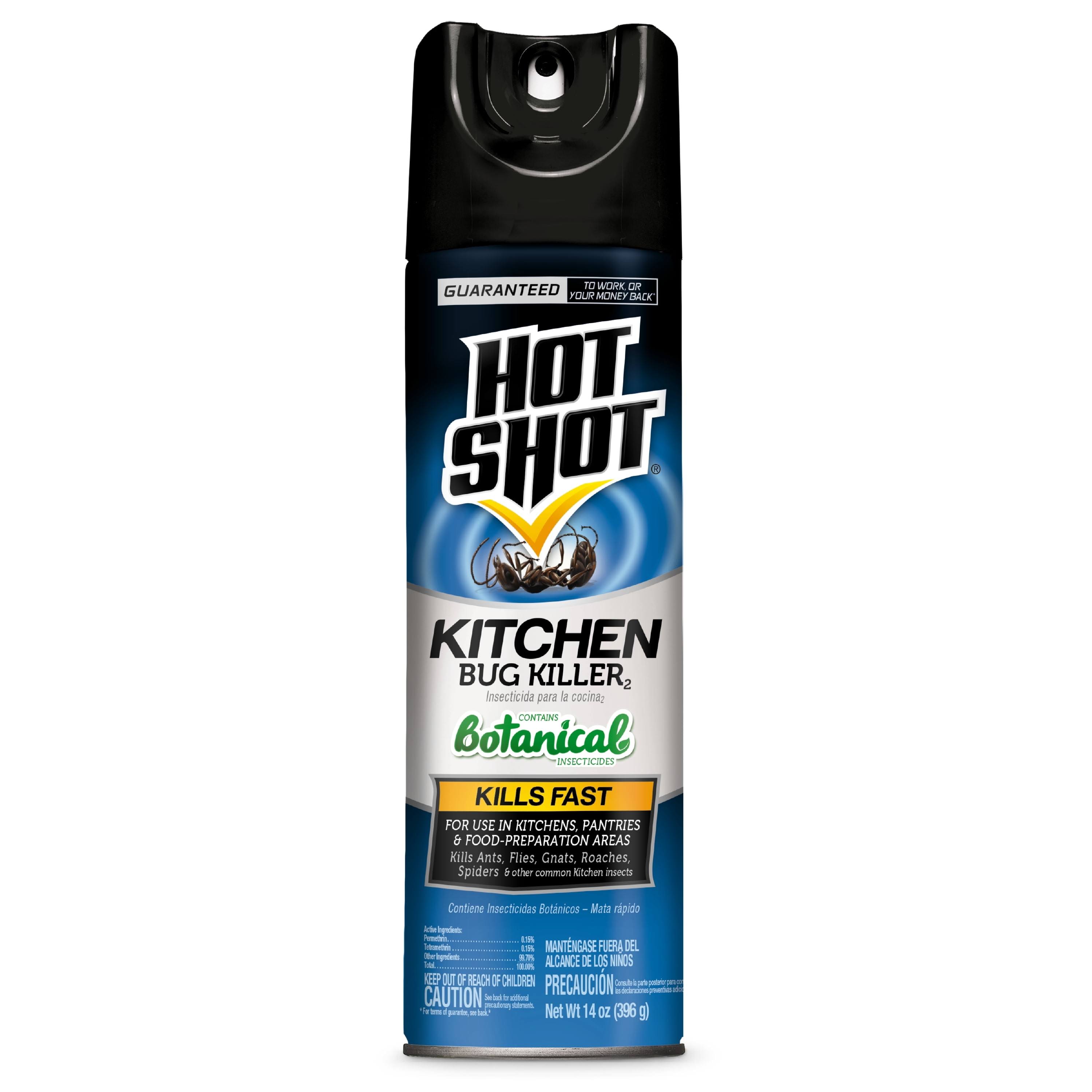 Hot Shot Kitchen Bug Killer - 14 oz can