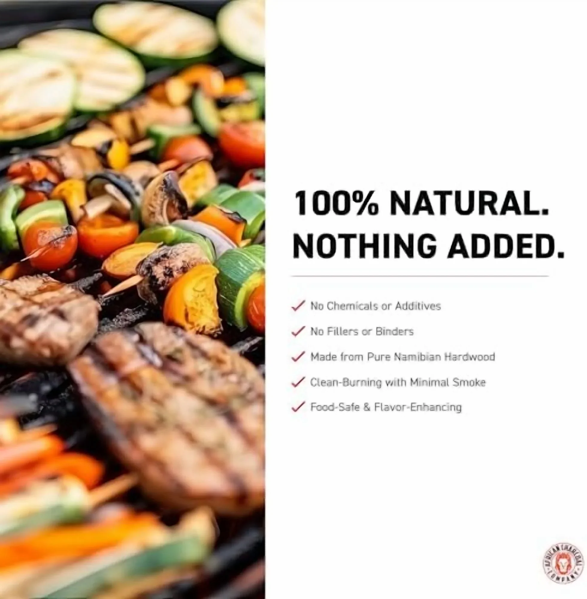 Premium Lump Charcoal �C Restaurant-Grade �C 100% Natural Hardwood �C Long Burn, High Heat �C 17.8 lb Bag �C FSC-Certified, Low Ash BBQ Charcoal for Grilling & Smoking$$Garden &