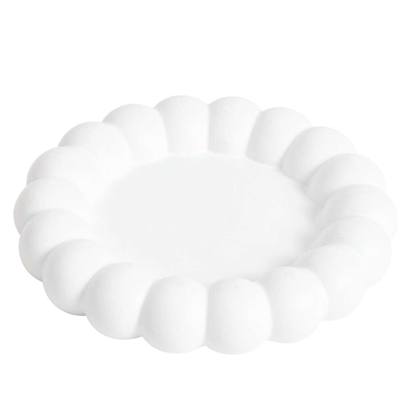 Vide poche rond bubble en ciment coloré Ø13,5xH2,5cm (3 modèles)