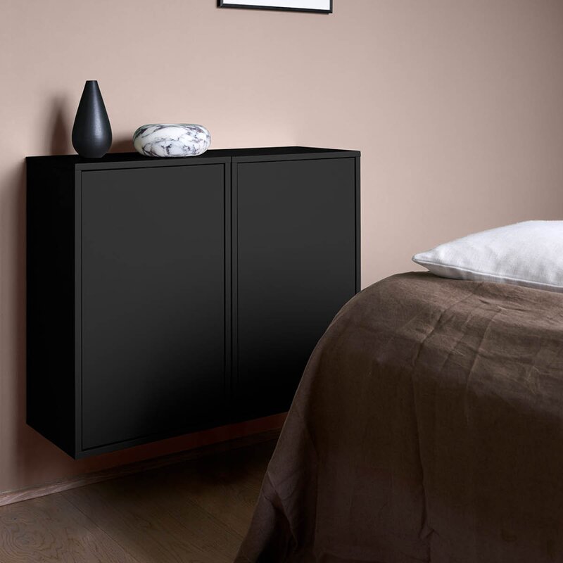 Laundry Boks skittentøyskurv 30x43x70 cm Black Raven