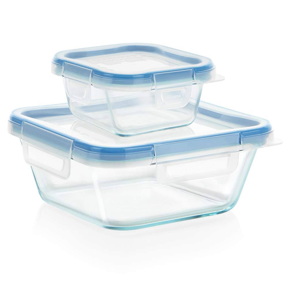 Snapware 4-Piece Total Solution Food Storage Set - Glass