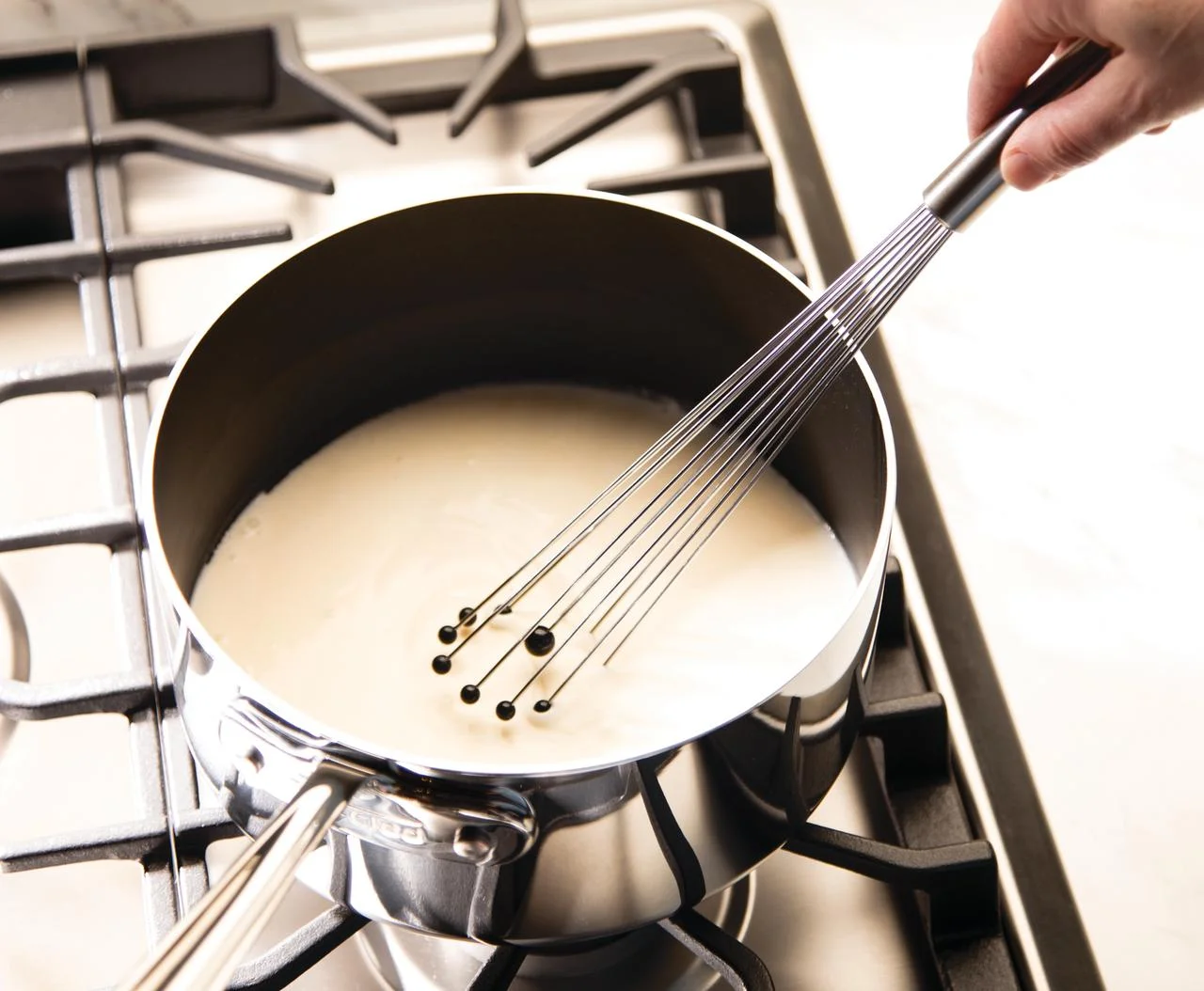 D3 Stainless 3-ply Bonded Cookware, Sauce Pan with lid, 3 quart - Image 6