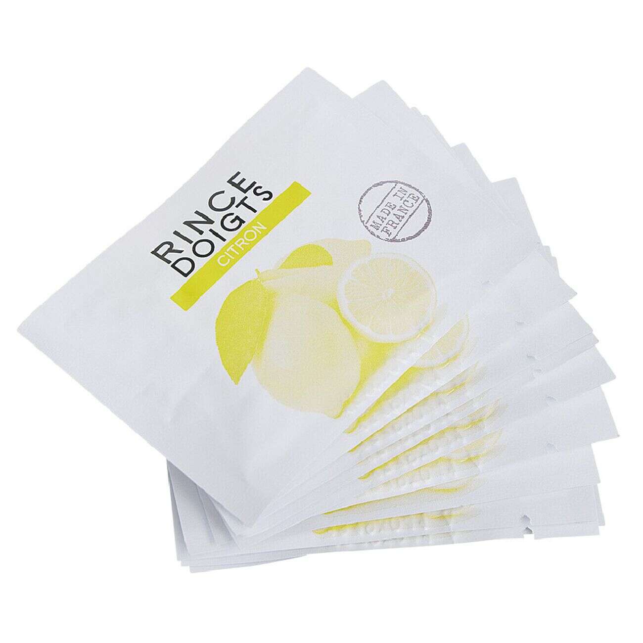 Rince doigts parfum citron x10