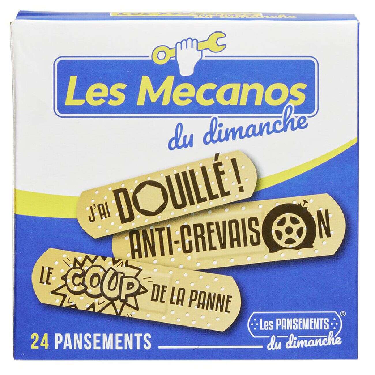 Pansement humoristique Mécano x24