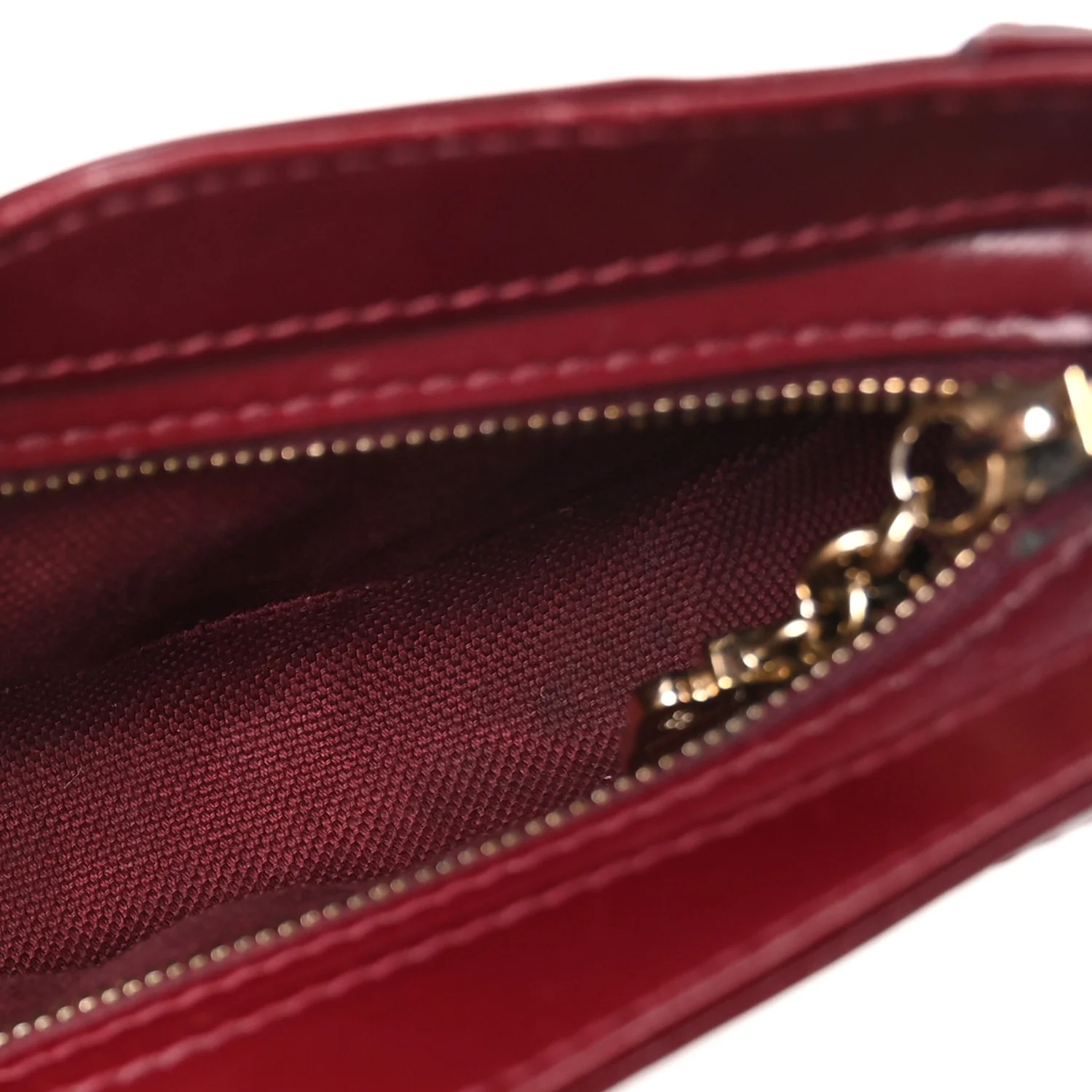 Calfskin Mini Moon Side Shoulder Bag Rosso Ancora