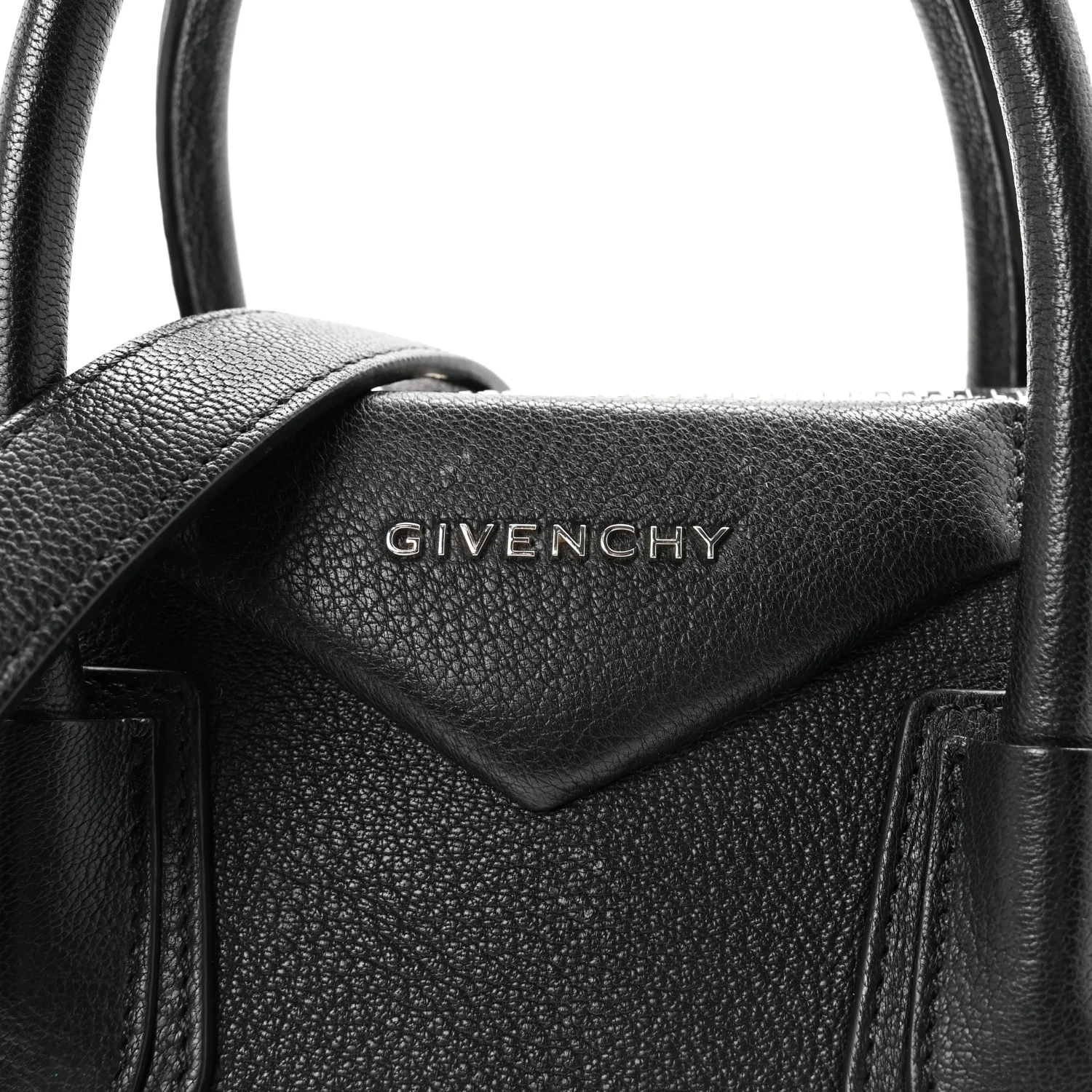 Sugar Goatskin Small Antigona Black