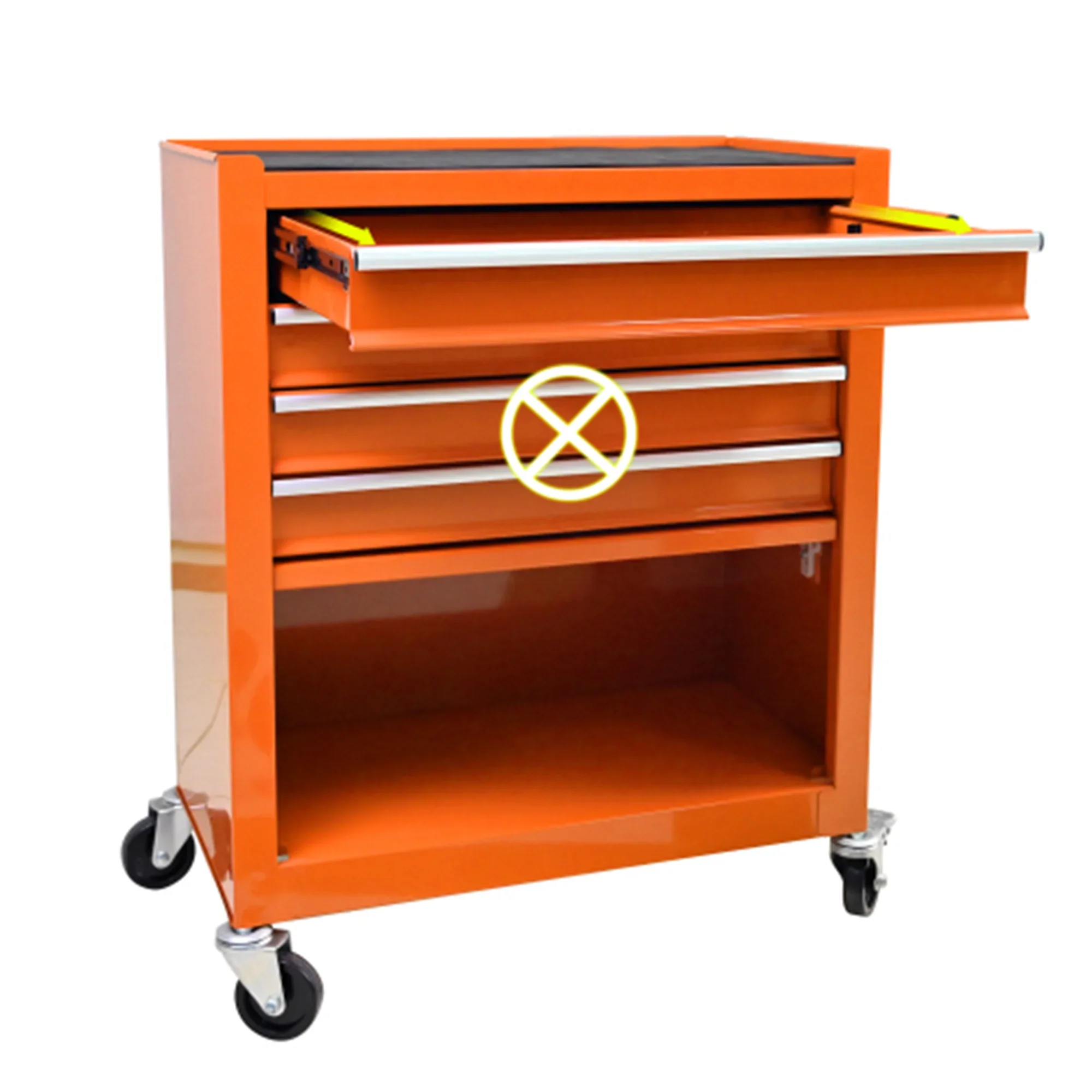 ARTMAN 4 Drawers Rolling Tool Cart With Wheels,Metal Tool Chest Garage Storage Cabinet,Removable Toolbox Organizer for Workshop, Garage