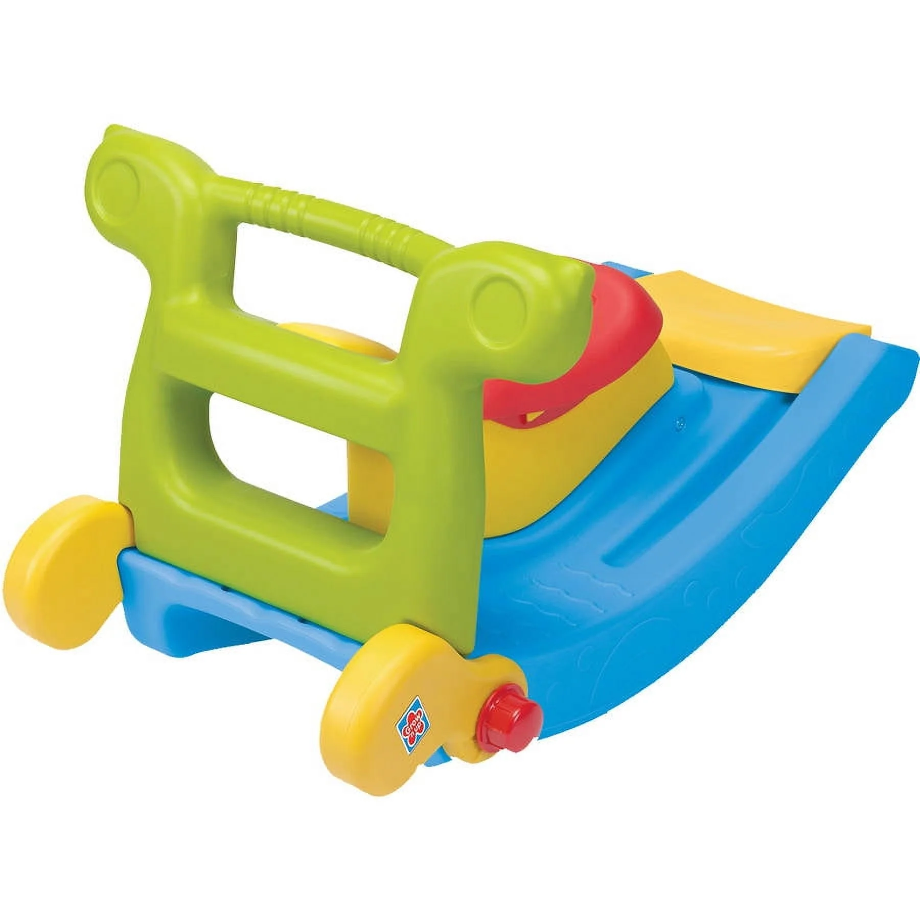 Plastic Toddler Slide and Rocker Combo - Image 2