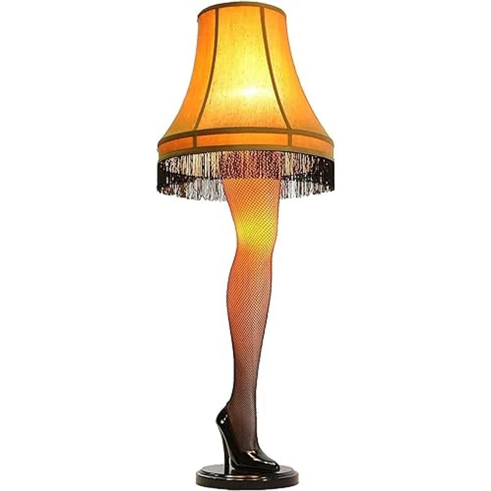 45" Christmas Deluxe Leg Lamp, Multicolor